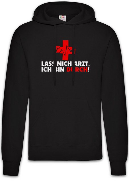 Urban Backwoods Hoodie Arzt A Herren Hoodie Rotes Notarzt Kreuz Doktor Notf günstig online kaufen