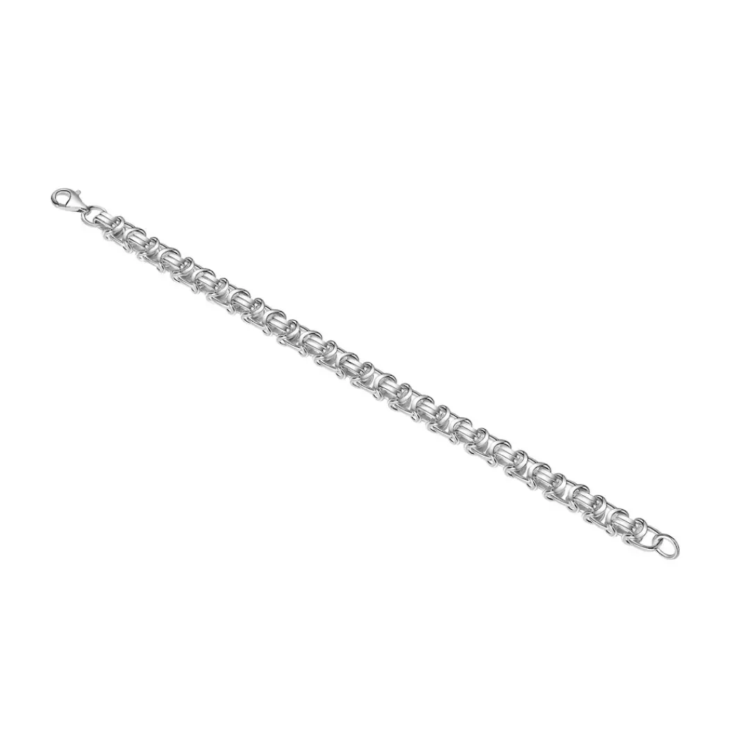 Vivance Armband "925/- Sterling Silber weiß Etruskerarmband 23 cm" günstig online kaufen