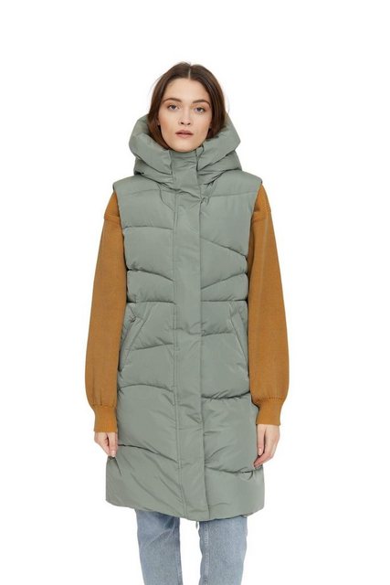 MAZINE Winterjacke WANDA VEST Grün Vegane Damen Winterweste günstig online kaufen