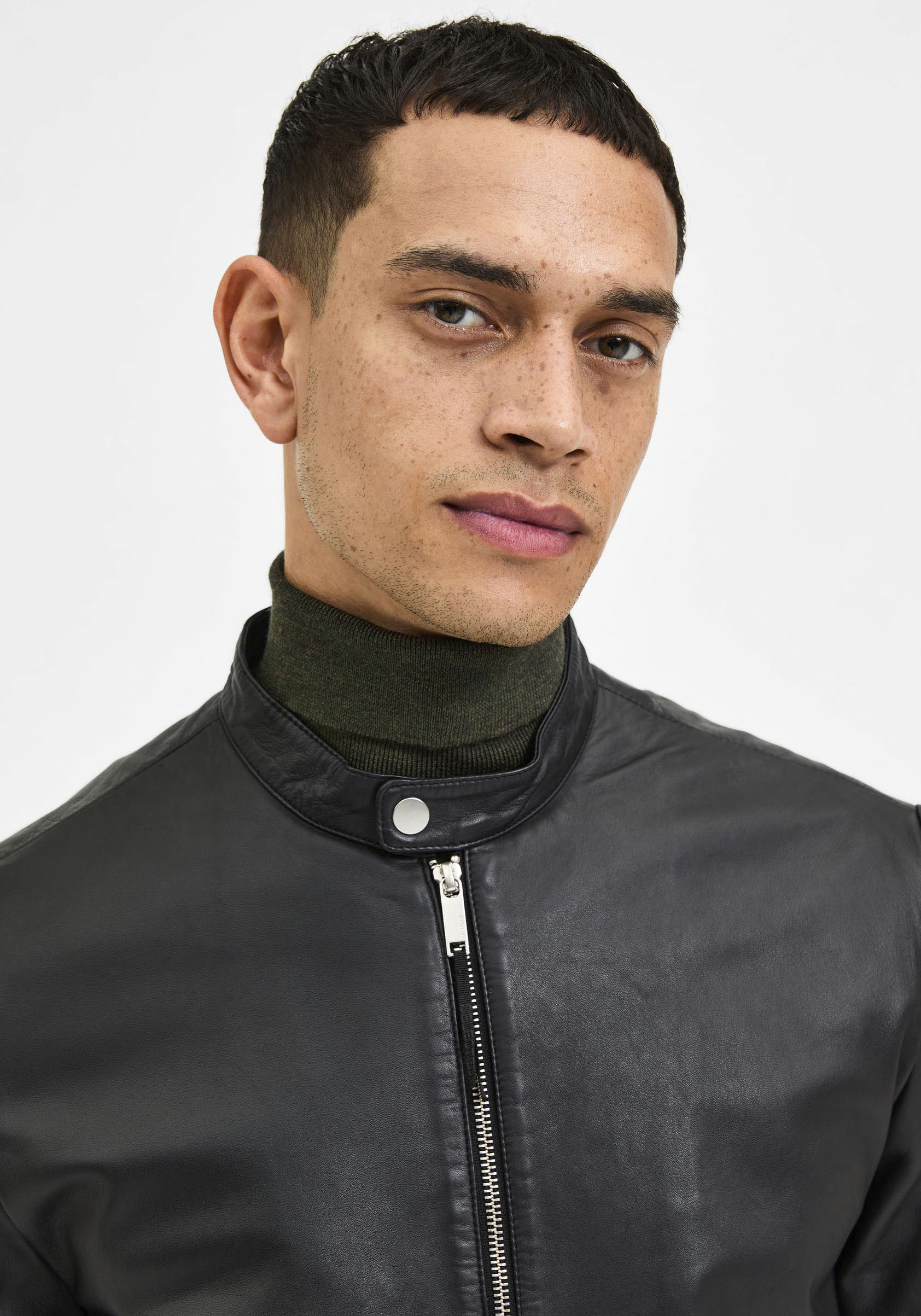 SELECTED HOMME Lederjacke "ARCHIVE CLASSIC LEATHER JKT" günstig online kaufen