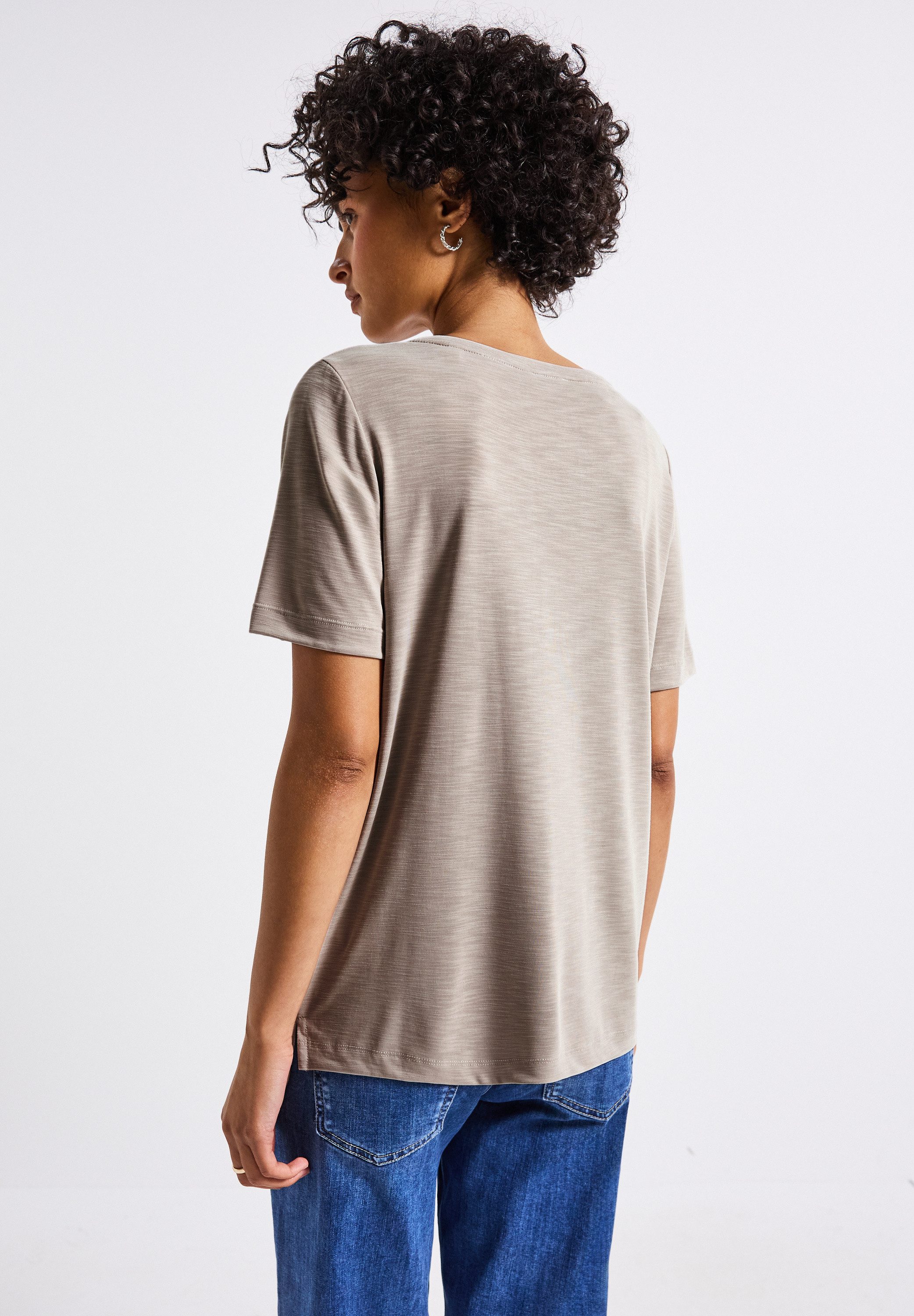 STREET ONE T-Shirt mit Wording und günstig online kaufen