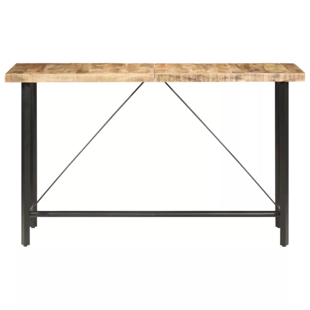 Bartisch 180x70x107 Cm Raues Mangoholz günstig online kaufen