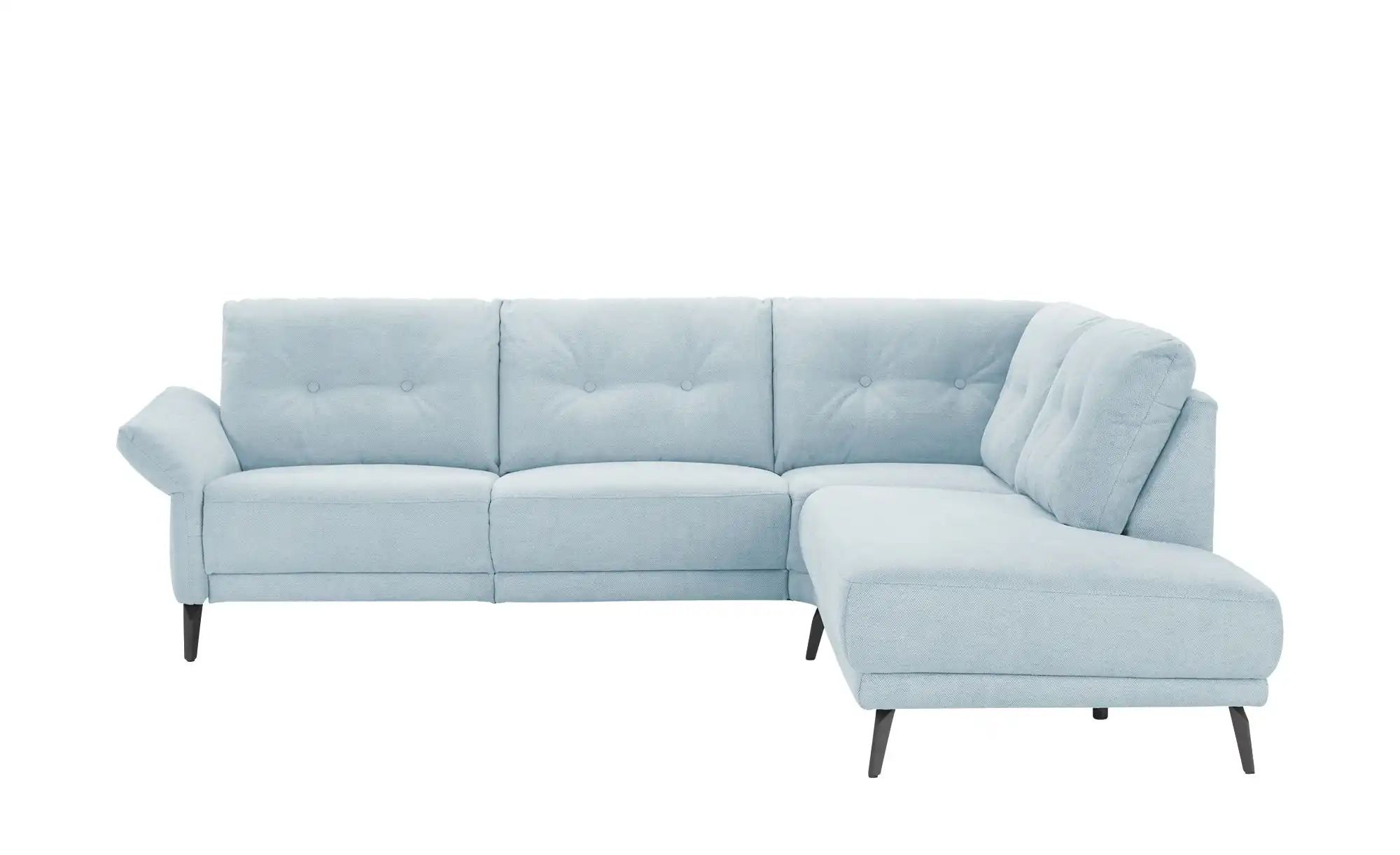 Jette Home Ecksofa   Scope ¦ blau ¦ Maße (cm): B: 258 H: 88 T: 221 Polsterm günstig online kaufen