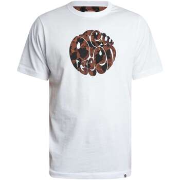 Pretty Green  T-Shirt T-Shirt mit gestromtem Logo günstig online kaufen