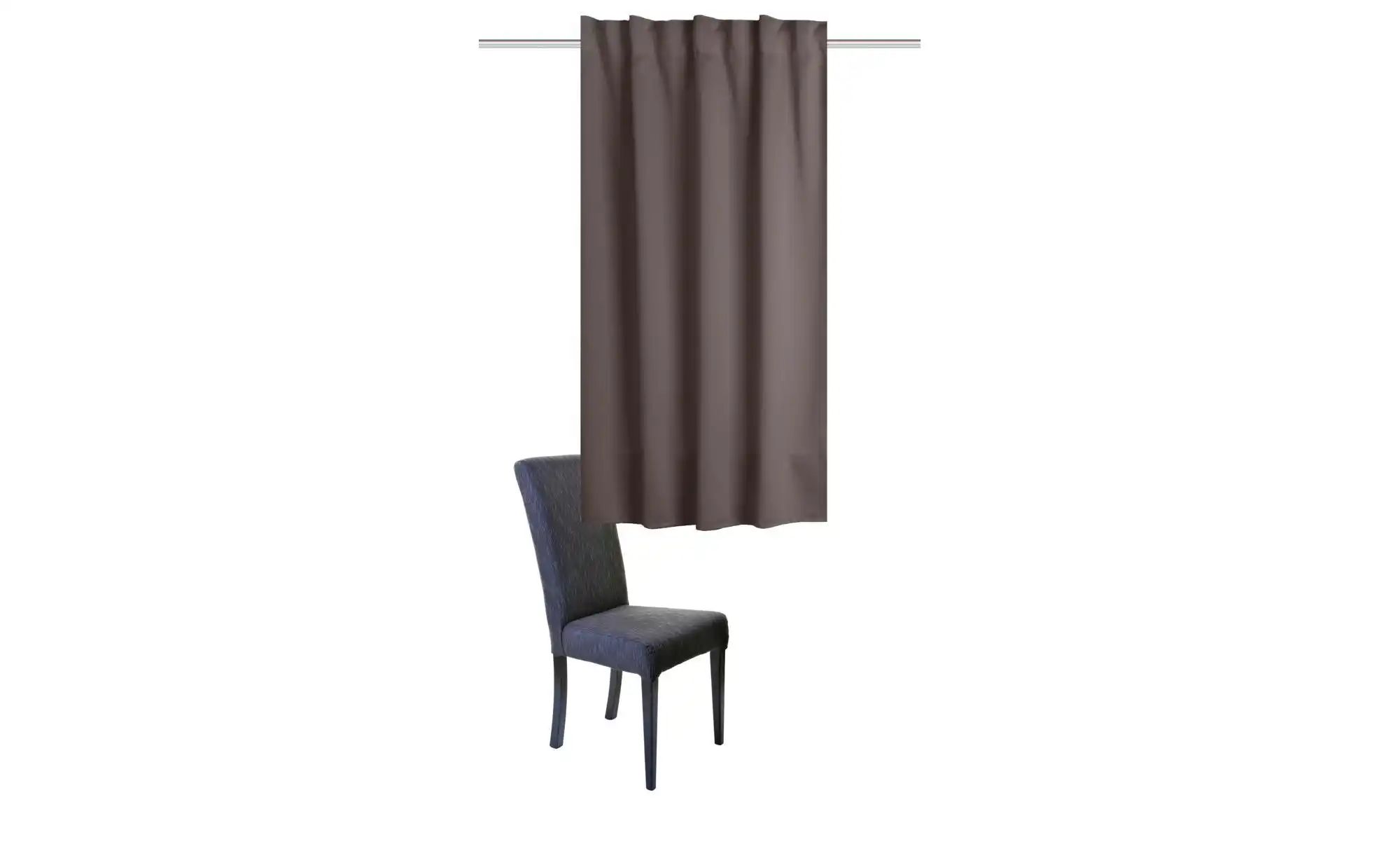 HOME Wohnideen Verdunklungsschal   ¦ braun ¦ Maße (cm): B: 140 H: 145 Gardi günstig online kaufen