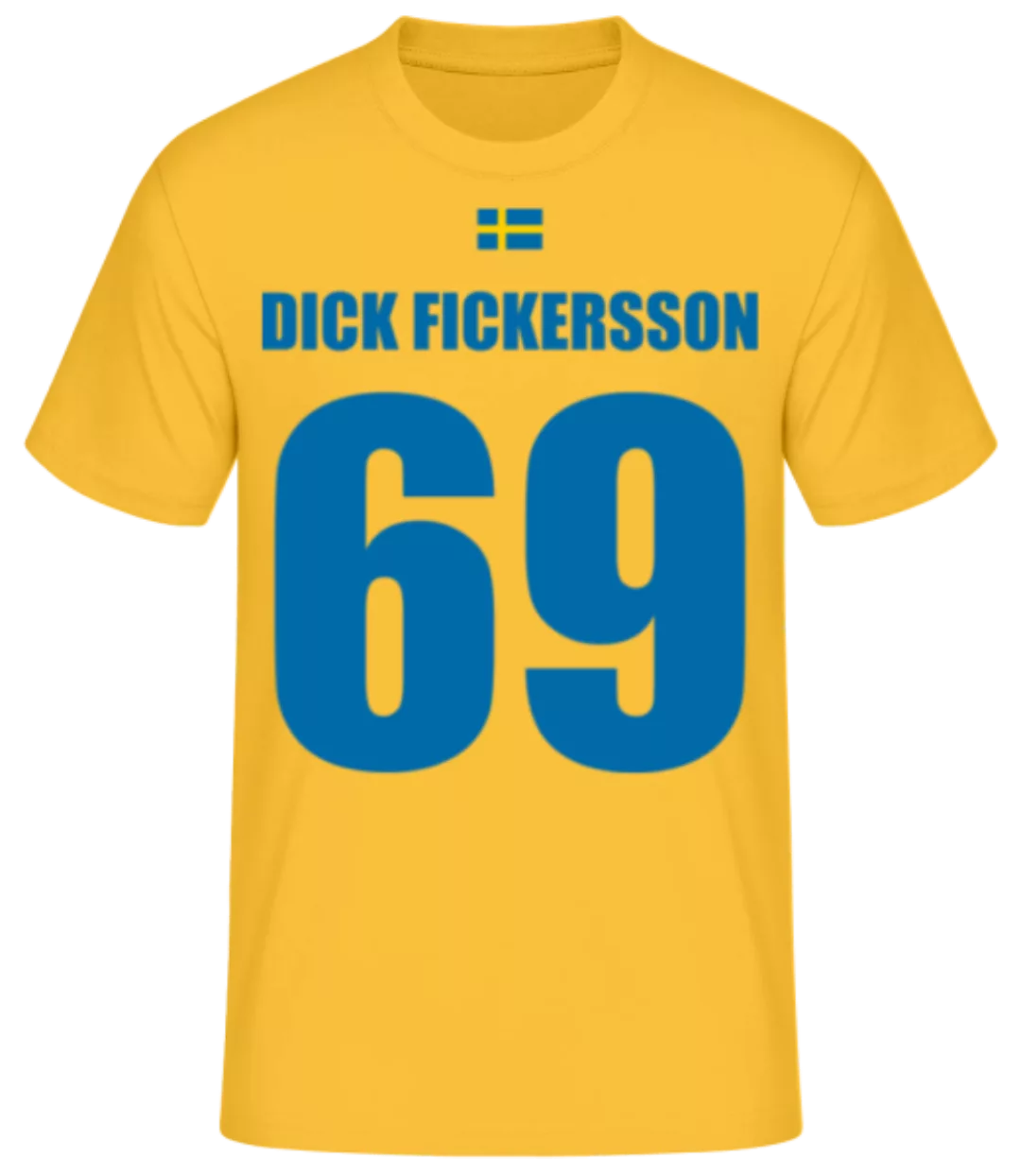 Schweden Fußball Trikot Dick Fickersson · Männer Basic T-Shirt günstig online kaufen