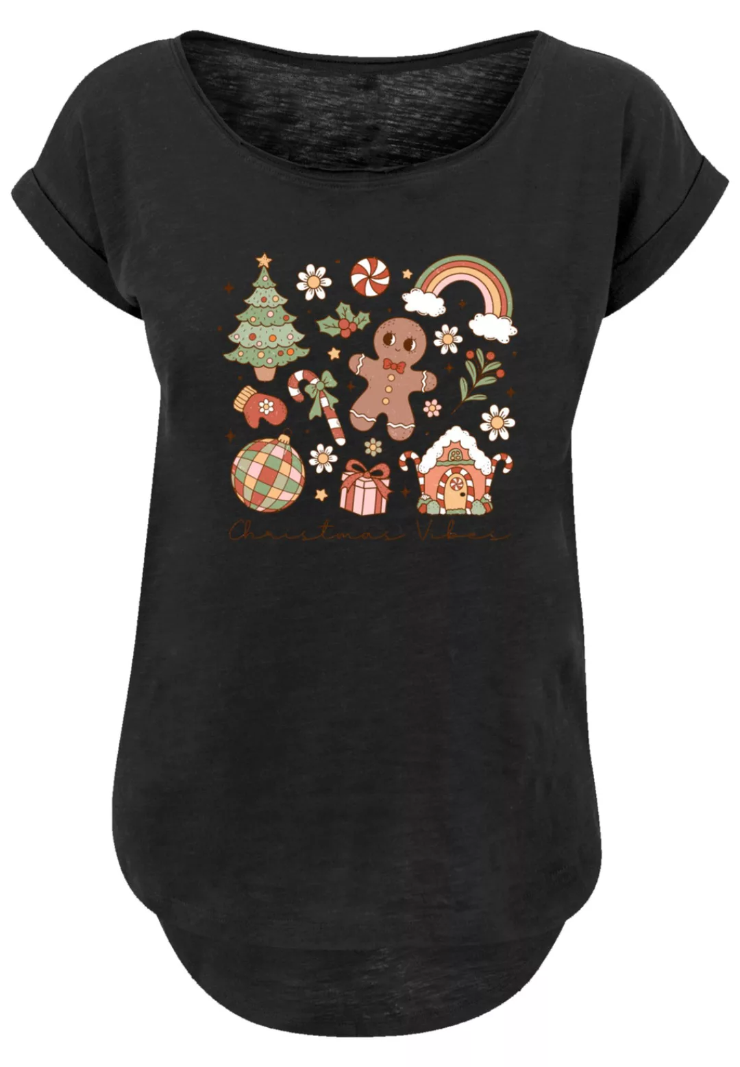 F4NT4STIC T-Shirt "Weihnachten Vibes Cozy Cute Winter", Premium Qualität, W günstig online kaufen