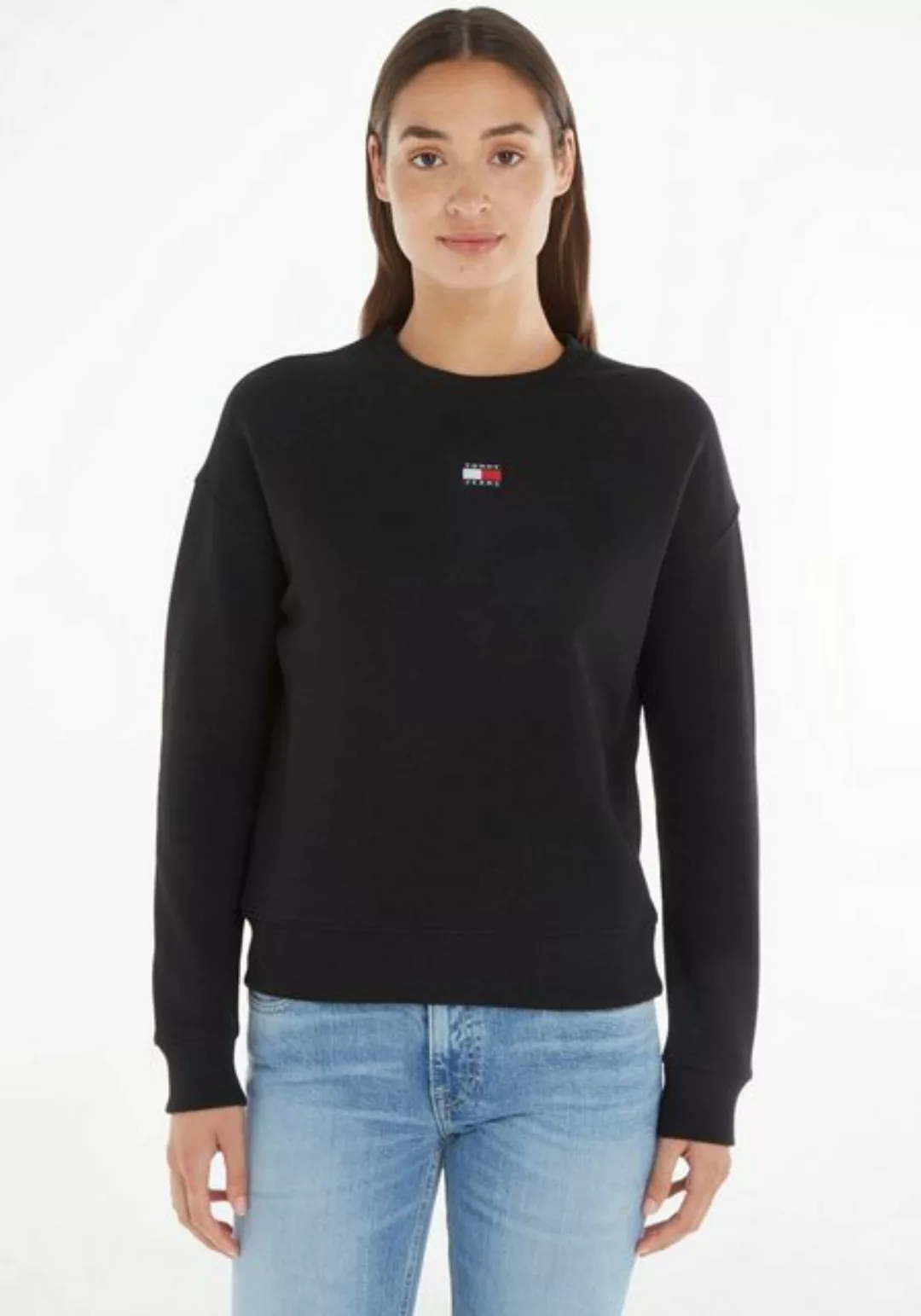 Tommy Jeans Curve Sweatshirt TJW BXY BADGE CREW EXT günstig online kaufen