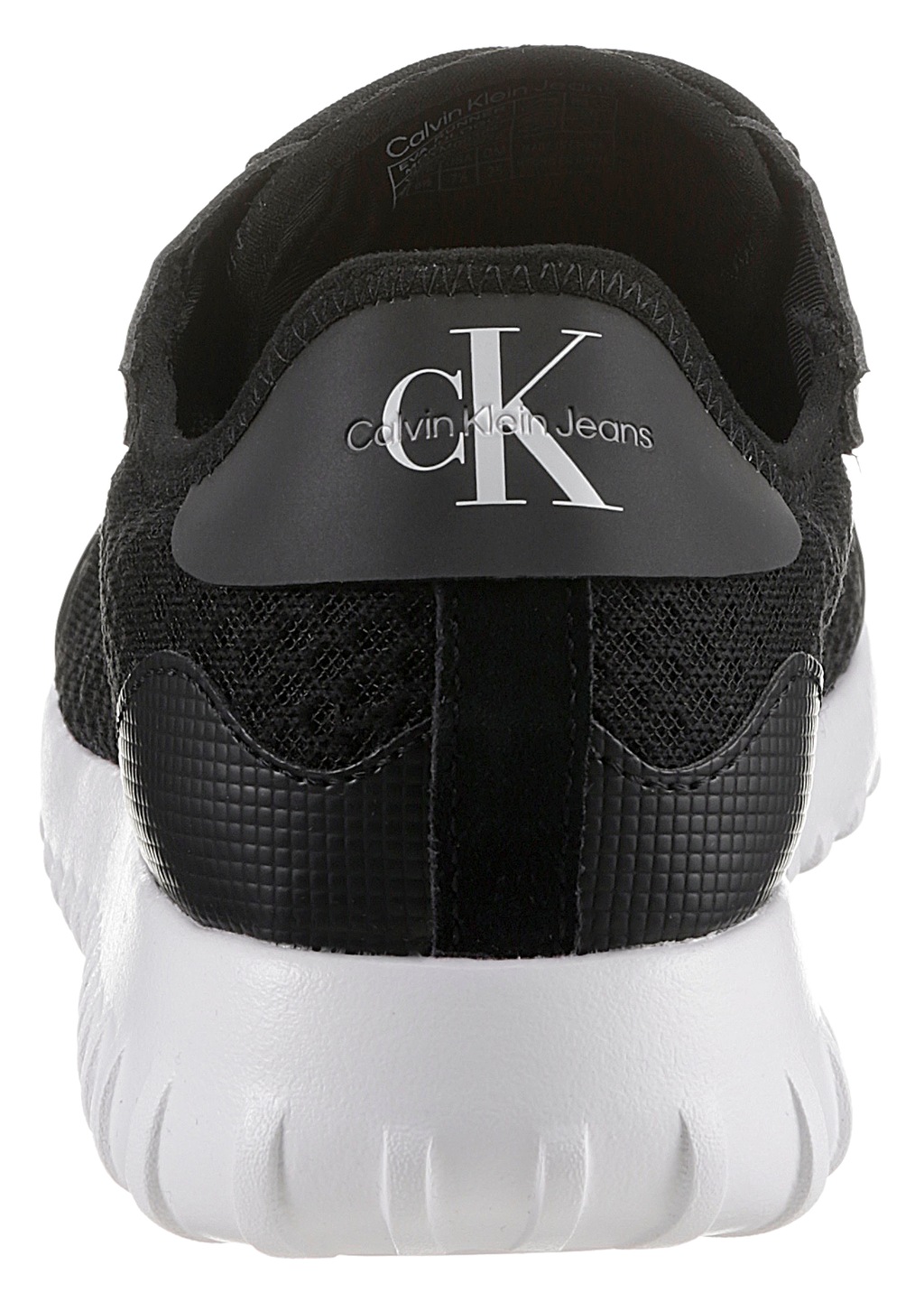 Calvin Klein Jeans Sneaker "EVA RUNNER MONOLOGO", mit weißer Laufsohle, Fre günstig online kaufen