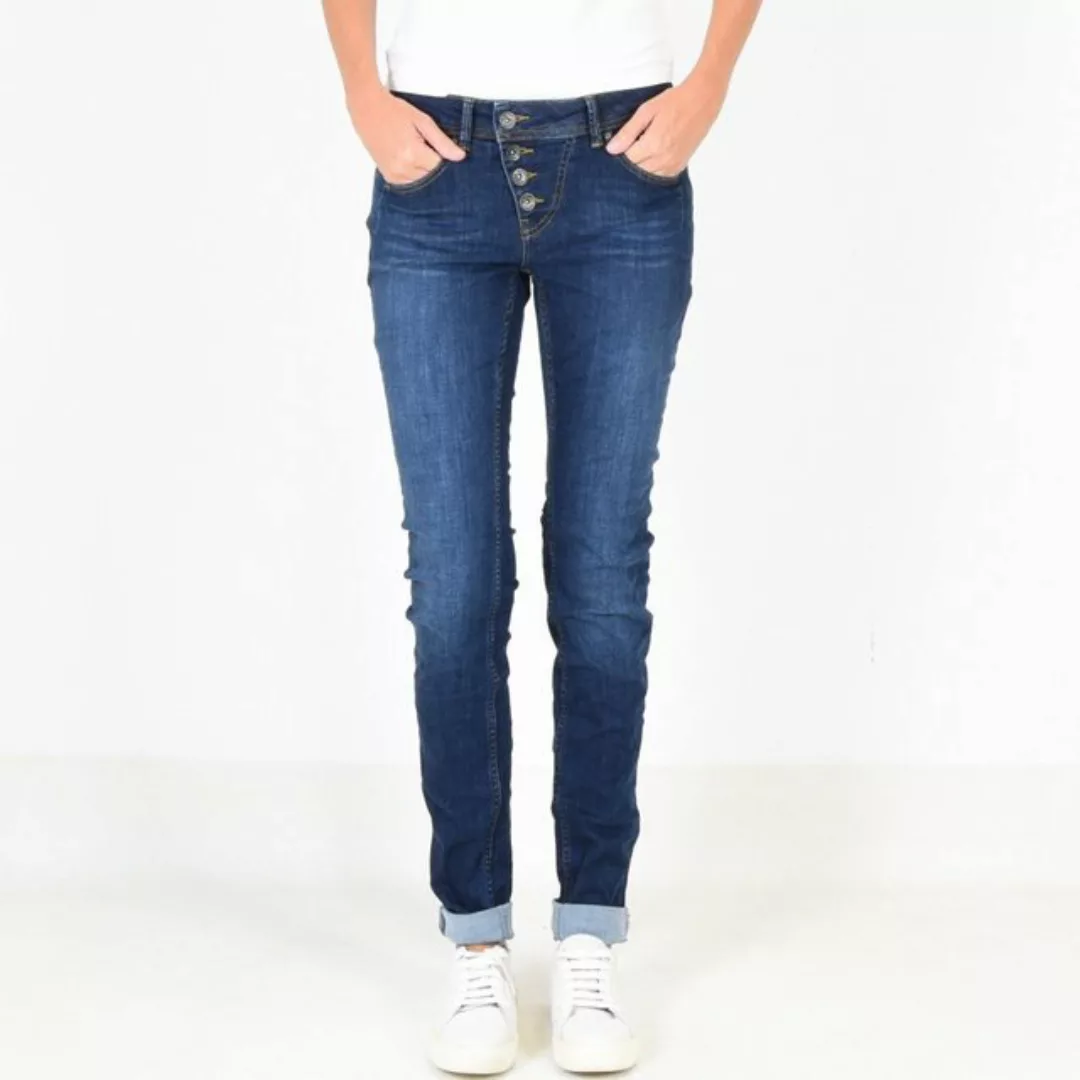 Buena Vista 5-Pocket-Jeans Malibu dark blue günstig online kaufen