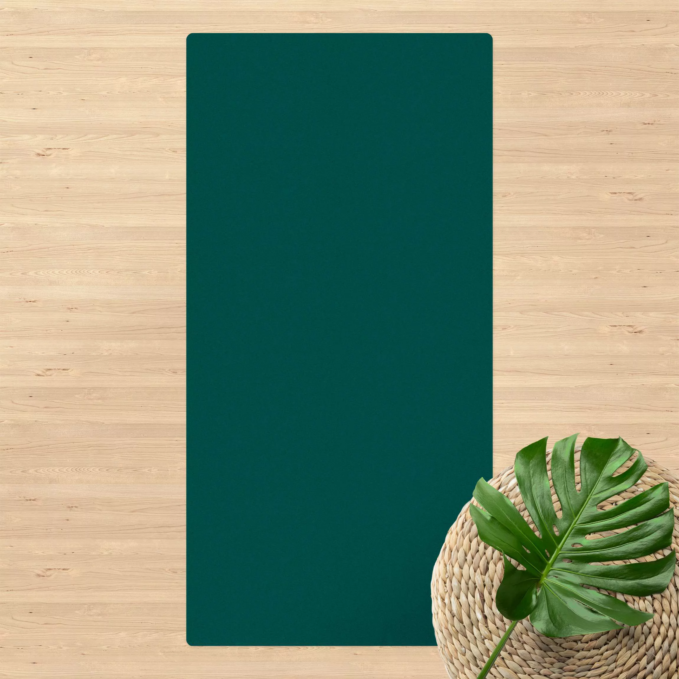 Kork-Teppich Piniengrün günstig online kaufen