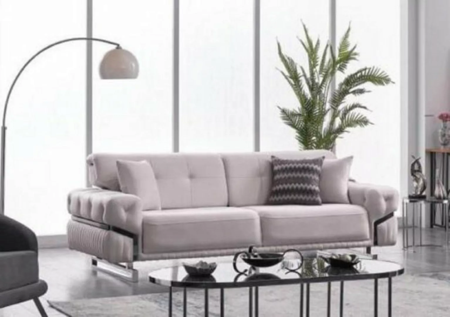JVmoebel 3-Sitzer 3-Sitzer Sofa Wohnzimmermöbel Polstersofa Designermöbel, günstig online kaufen