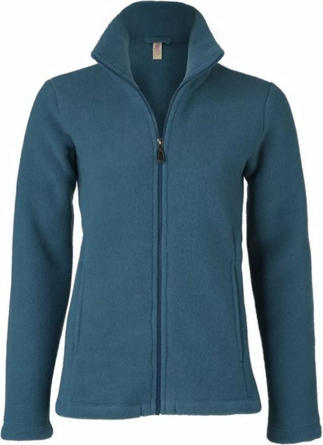 Damen Fleece-jacke Tailliert Bio-schurwolle günstig online kaufen