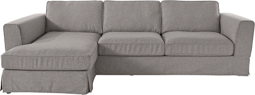 Timbers Ecksofa "Vintage L-Form", 3-Sitzer Polsterecke im Landhausstil, mit günstig online kaufen