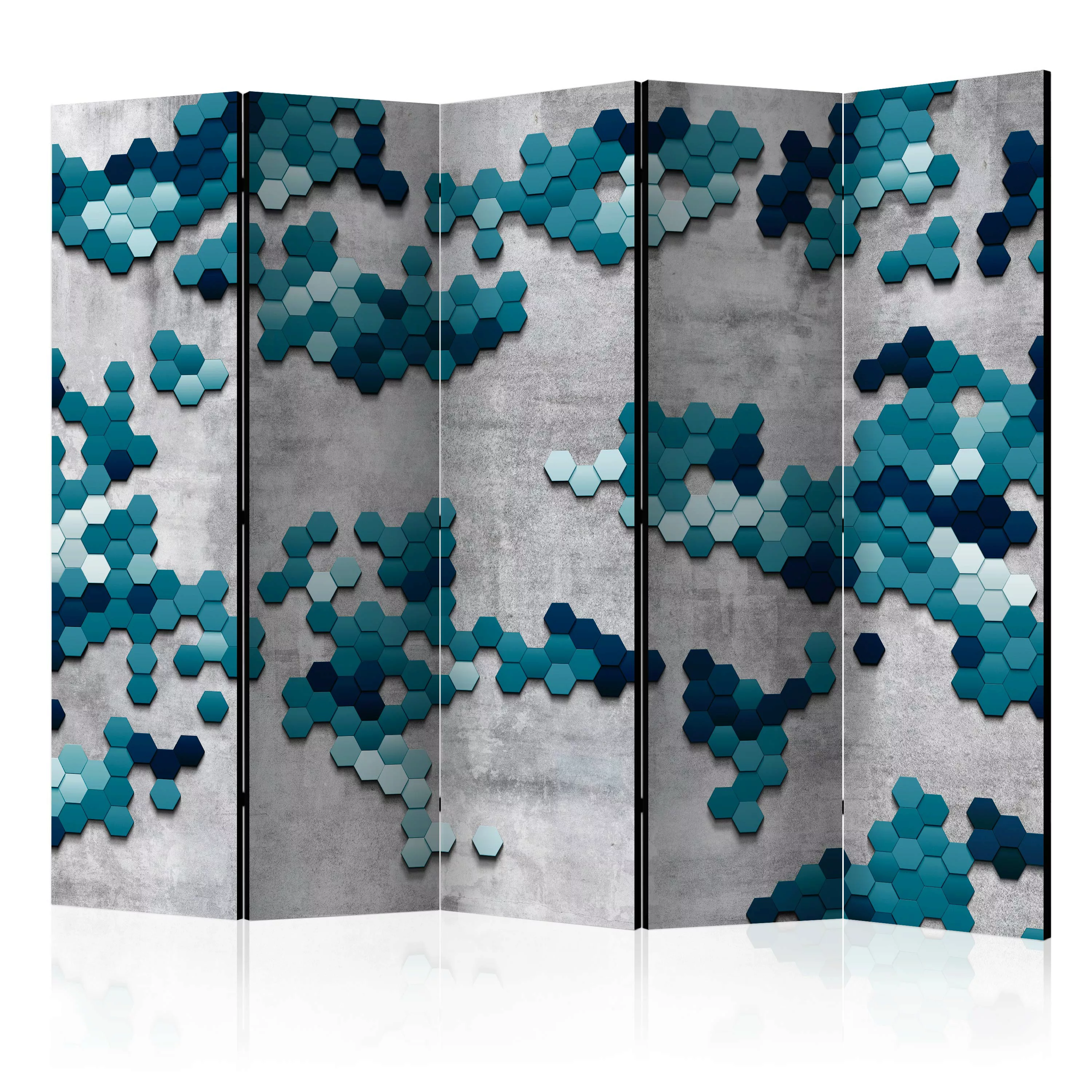 5-teiliges Paravent - Sea Puzzle Ii [room Dividers] günstig online kaufen