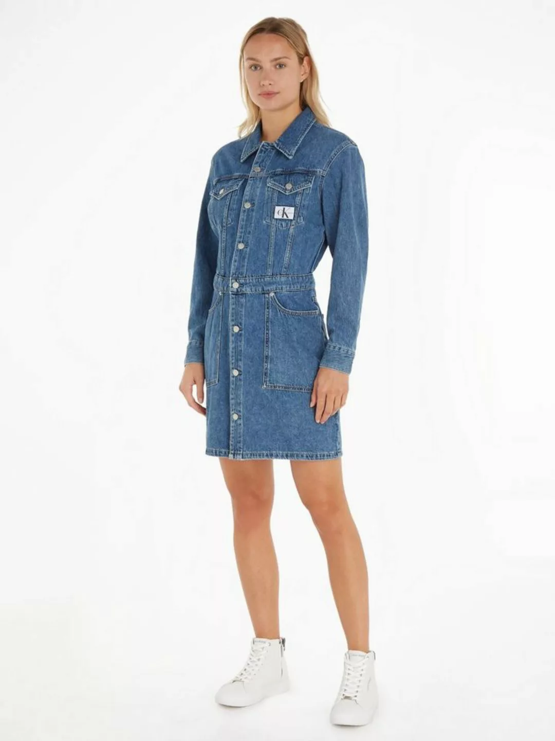 Calvin Klein Jeans Jeanskleid TRUCKER DRESS günstig online kaufen