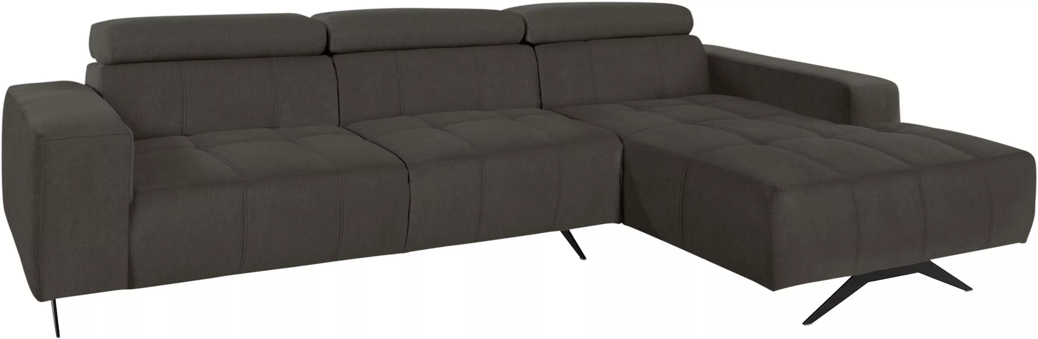 DOMO collection Ecksofa "Trento L-Form, mit Kufenfuß oder Einzelfuß", wahlw günstig online kaufen