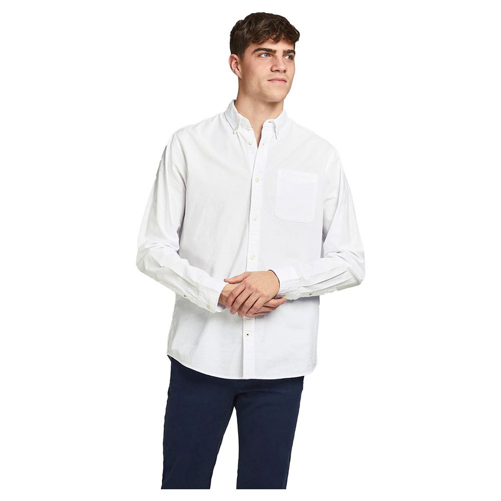 Jack & Jones Herren Freizeit Hemd JJEOXFORD - Slim Fit günstig online kaufen