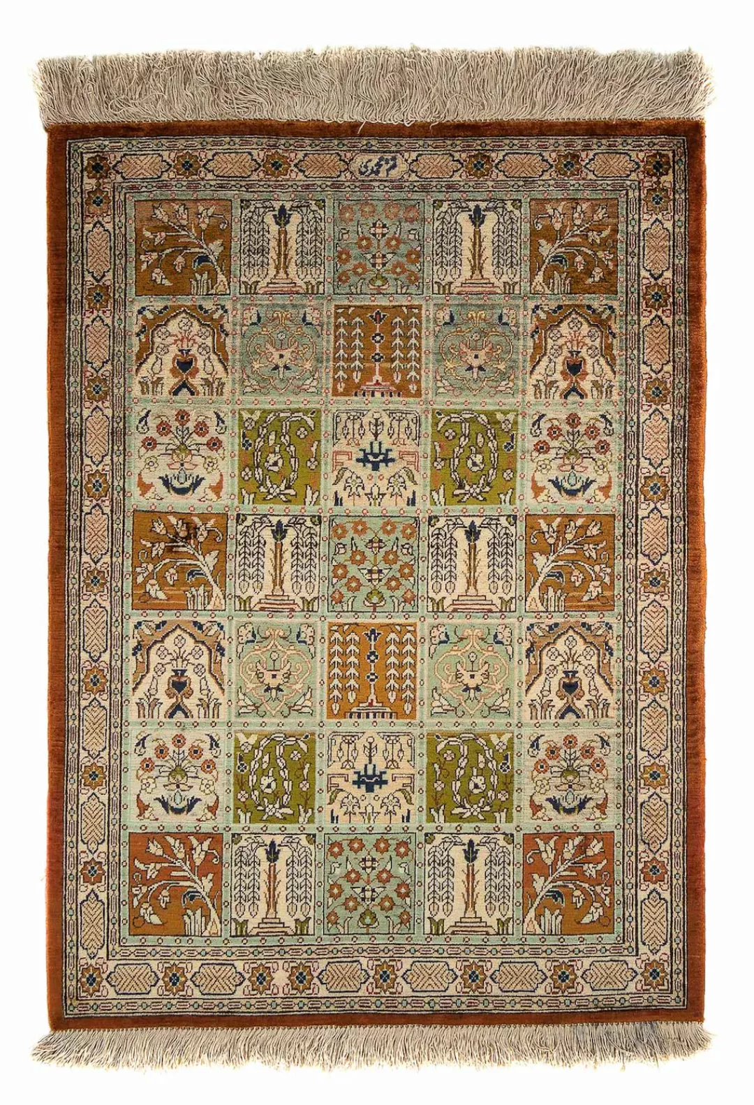 morgenland Orientteppich »Perser - Ghom - 75 x 55 cm - mehrfarbig«, rechtec günstig online kaufen