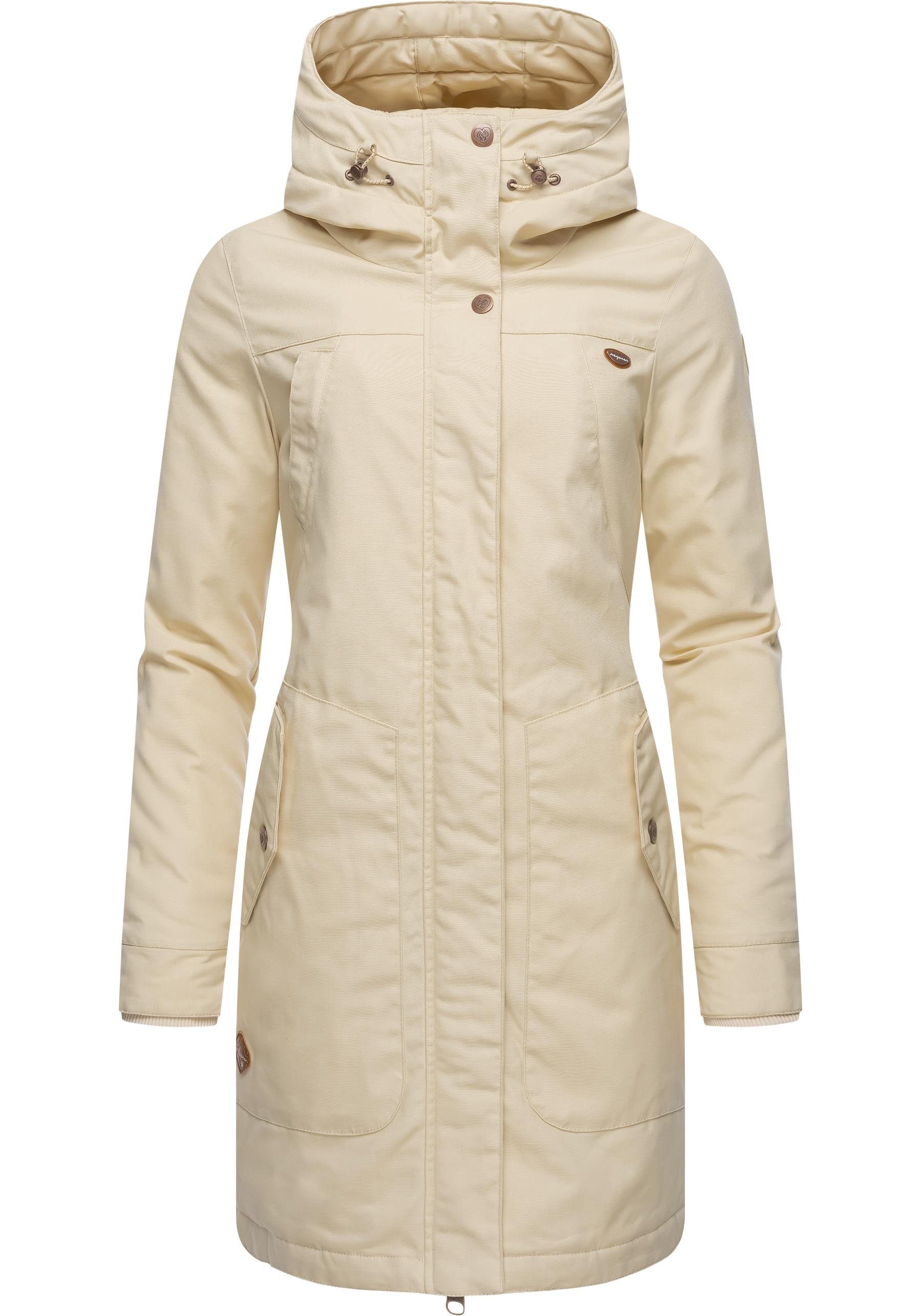 Ragwear Wintermantel Jannisa stylischer Damen Winterparka günstig online kaufen