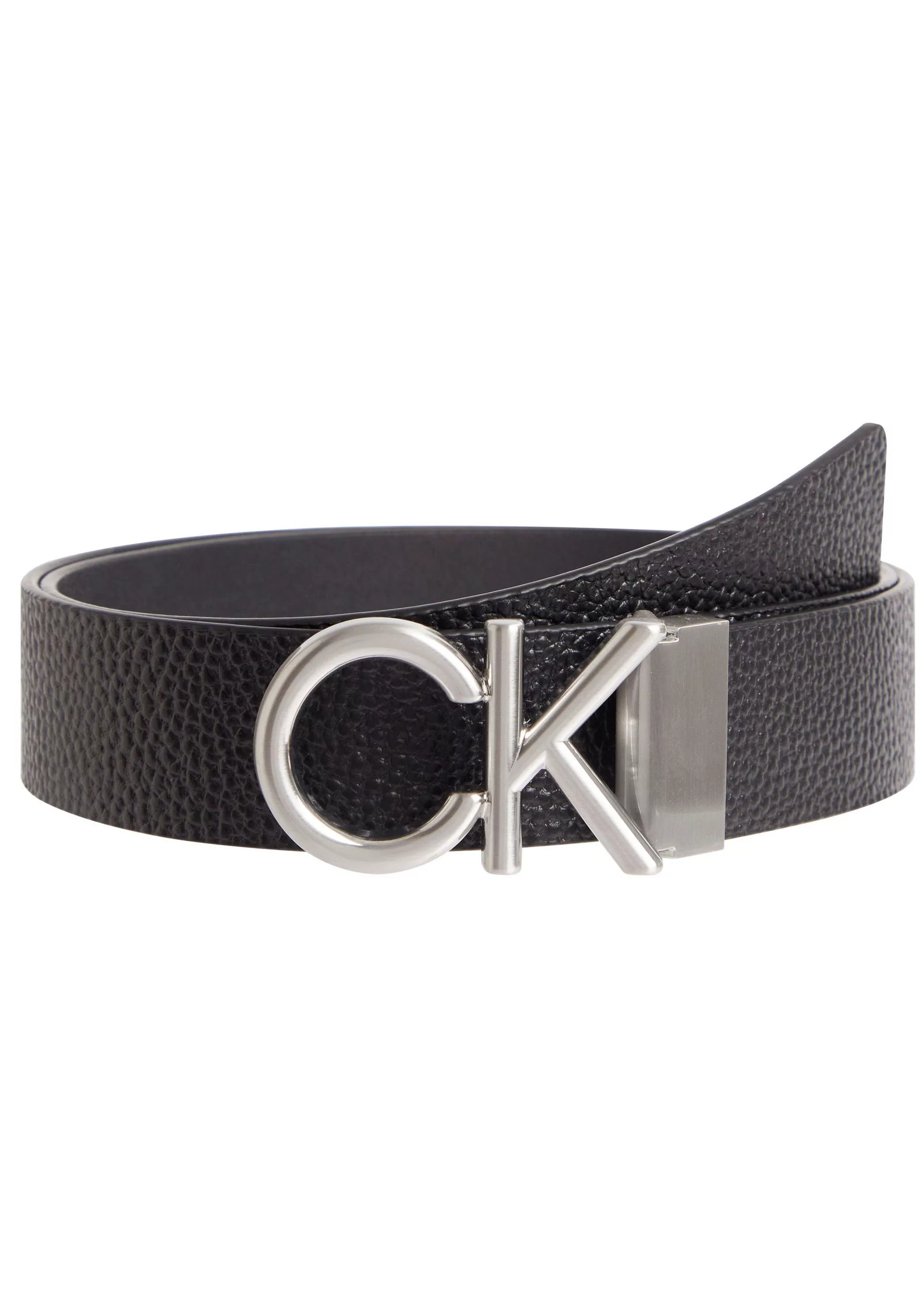Calvin Klein Ledergürtel "ADJ CK METAL BOMBE 35MM" günstig online kaufen