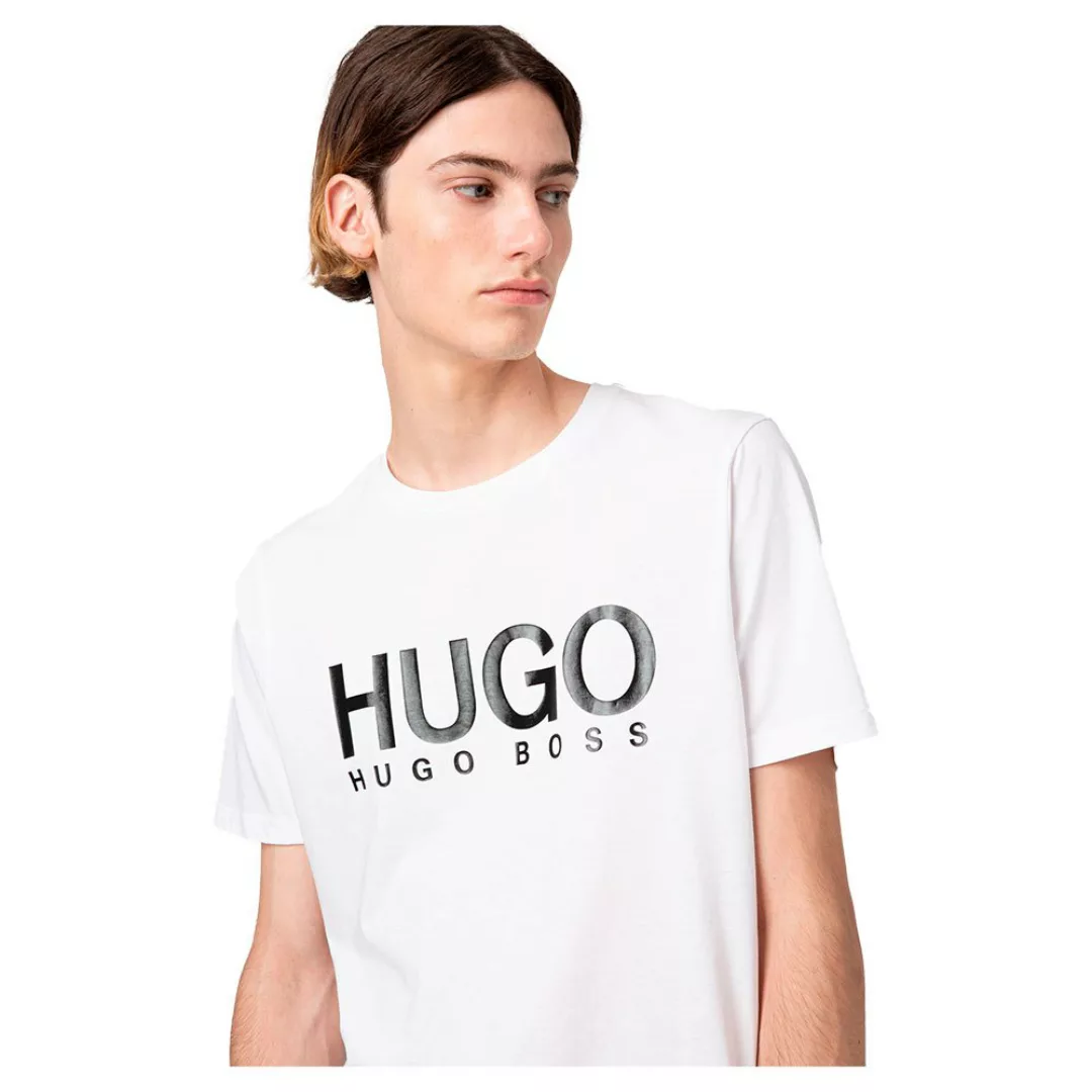 Hugo Dolive Kurzärmeliges T-shirt L Open White günstig online kaufen