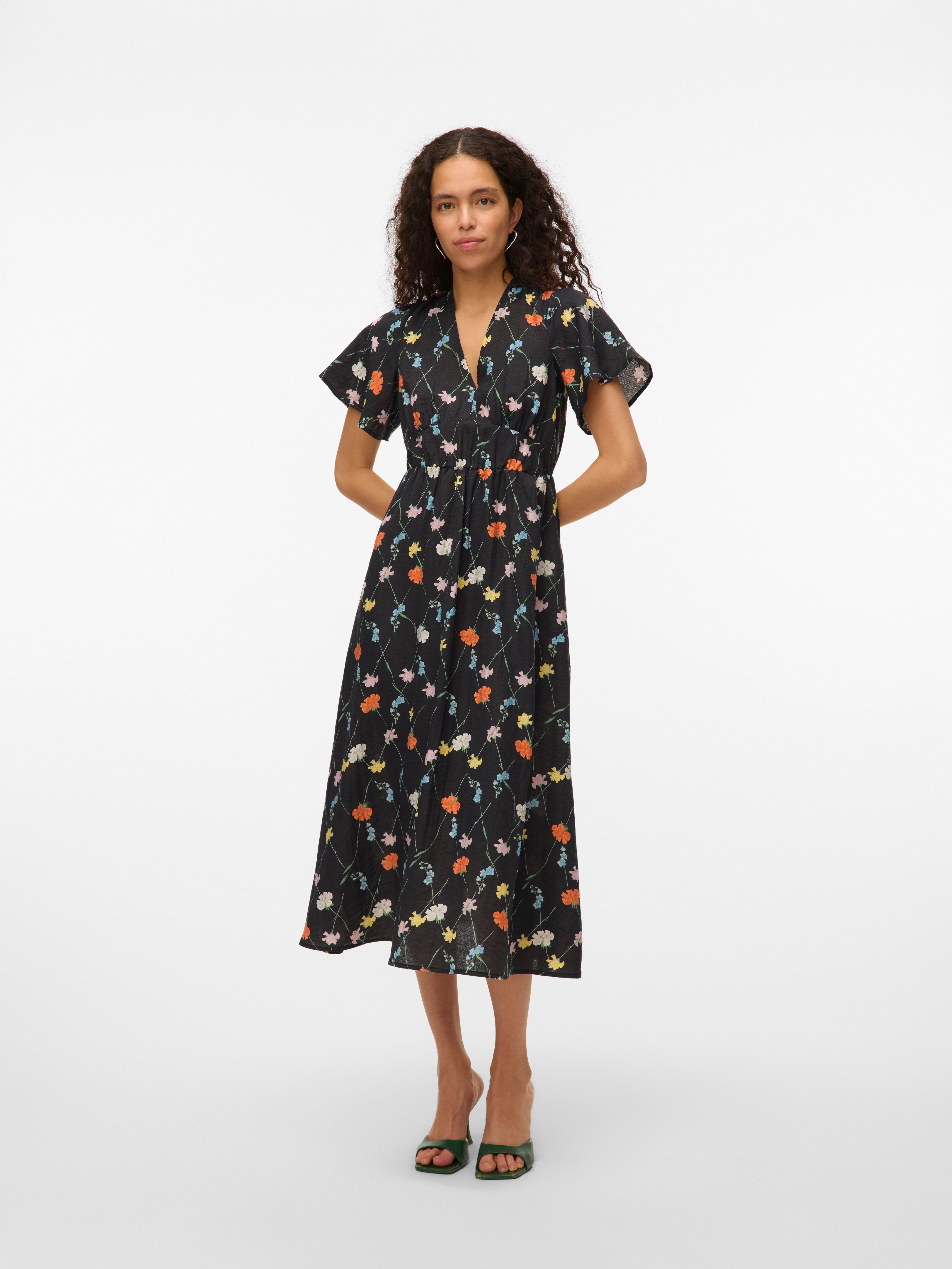 Vero Moda Sommerkleid VMFLORA OLGA SS günstig online kaufen