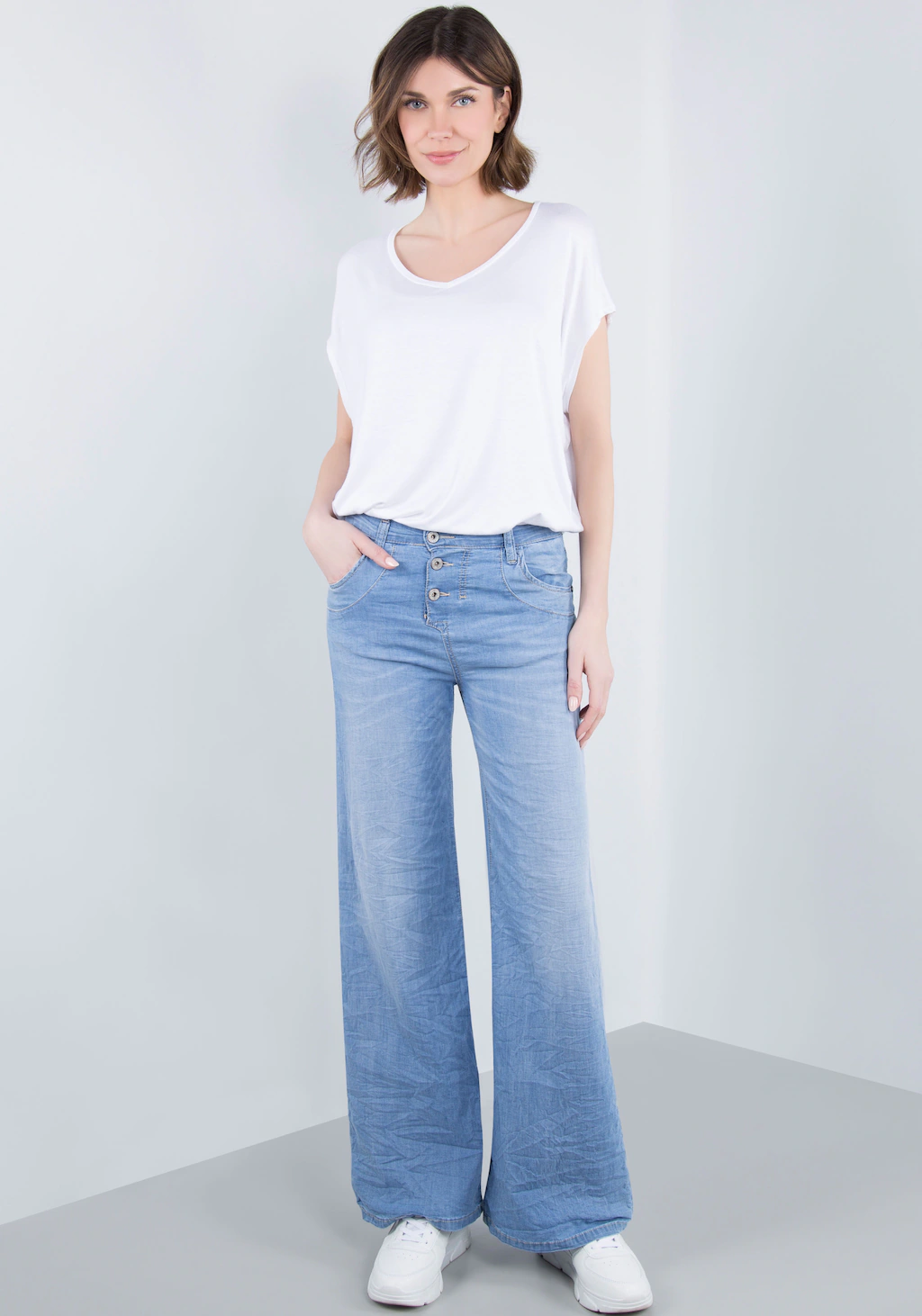 Please Jeans Schlaghose, Wide Leg günstig online kaufen