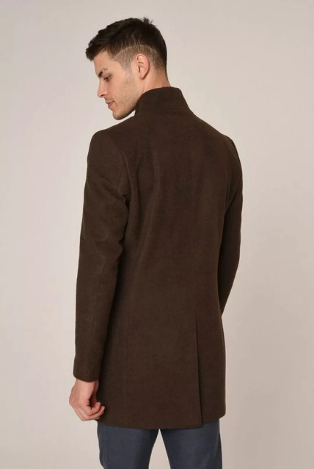 Antioch Wintermantel Mandarin Collar Coat günstig online kaufen