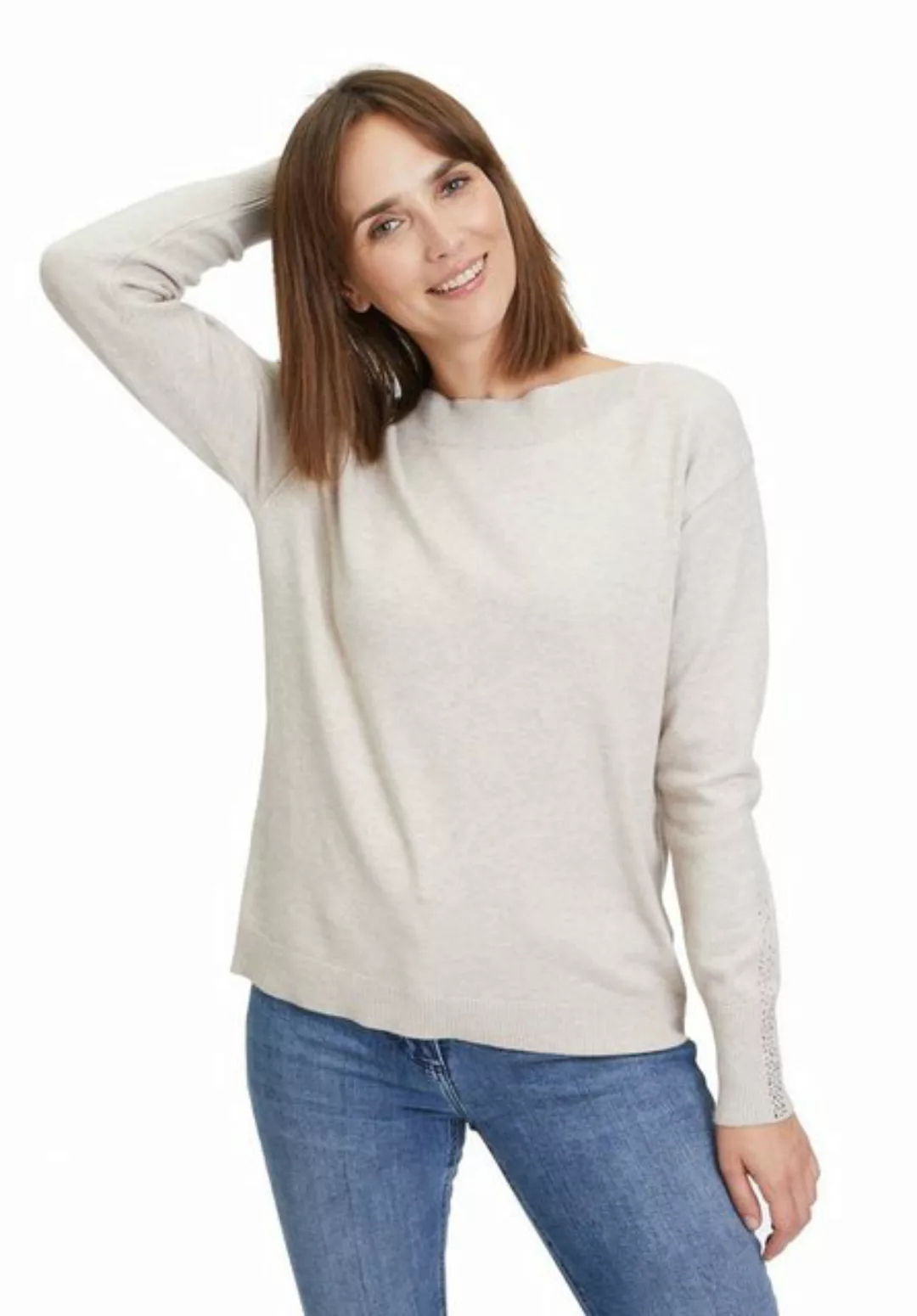 Betty Barclay Strickpullover langarm (1-tlg) Glitzersteine günstig online kaufen