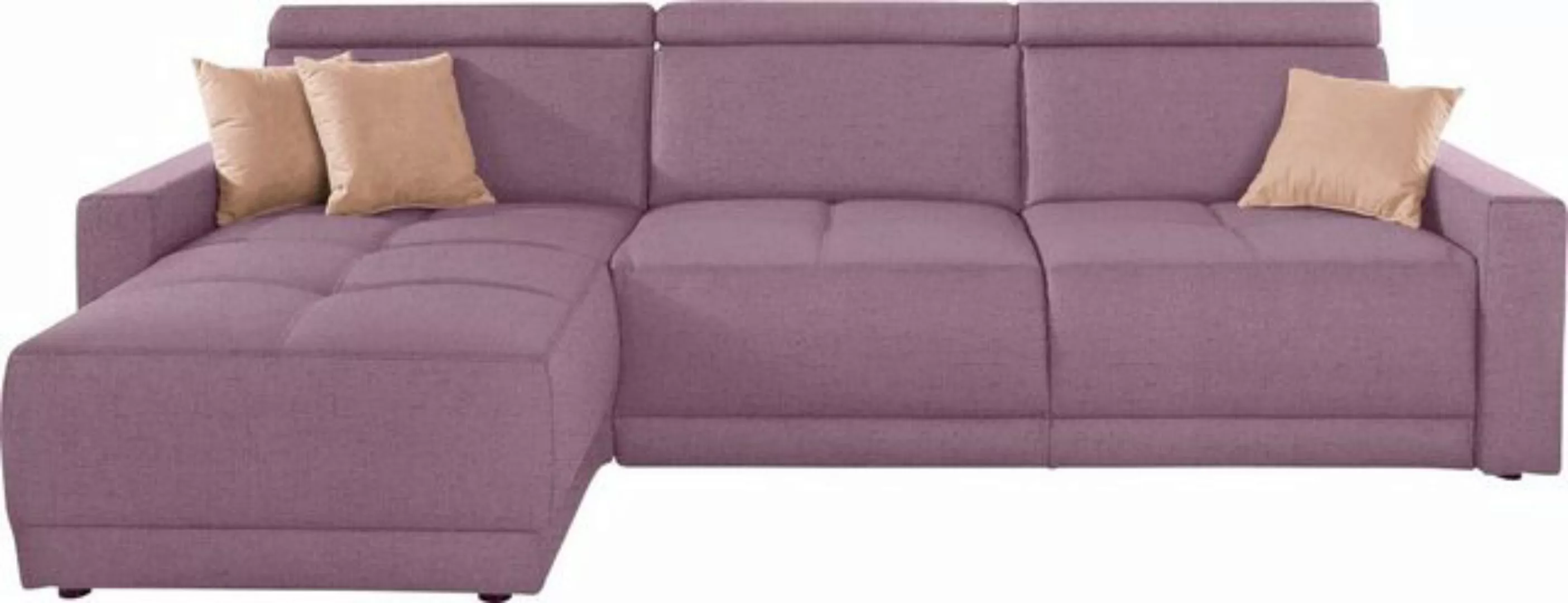 DOMO collection Ecksofa Ava L-Form, mit Recamiere, Federkern wahlweise mit günstig online kaufen