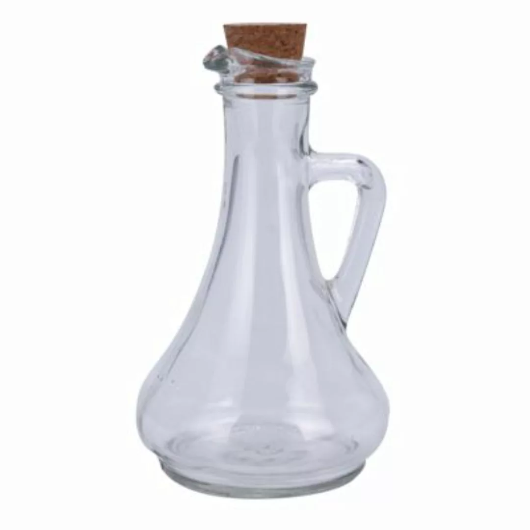 Neuetischkultur Glasflasche mit Korken 2er Set Essig oder Öl transparent  E günstig online kaufen