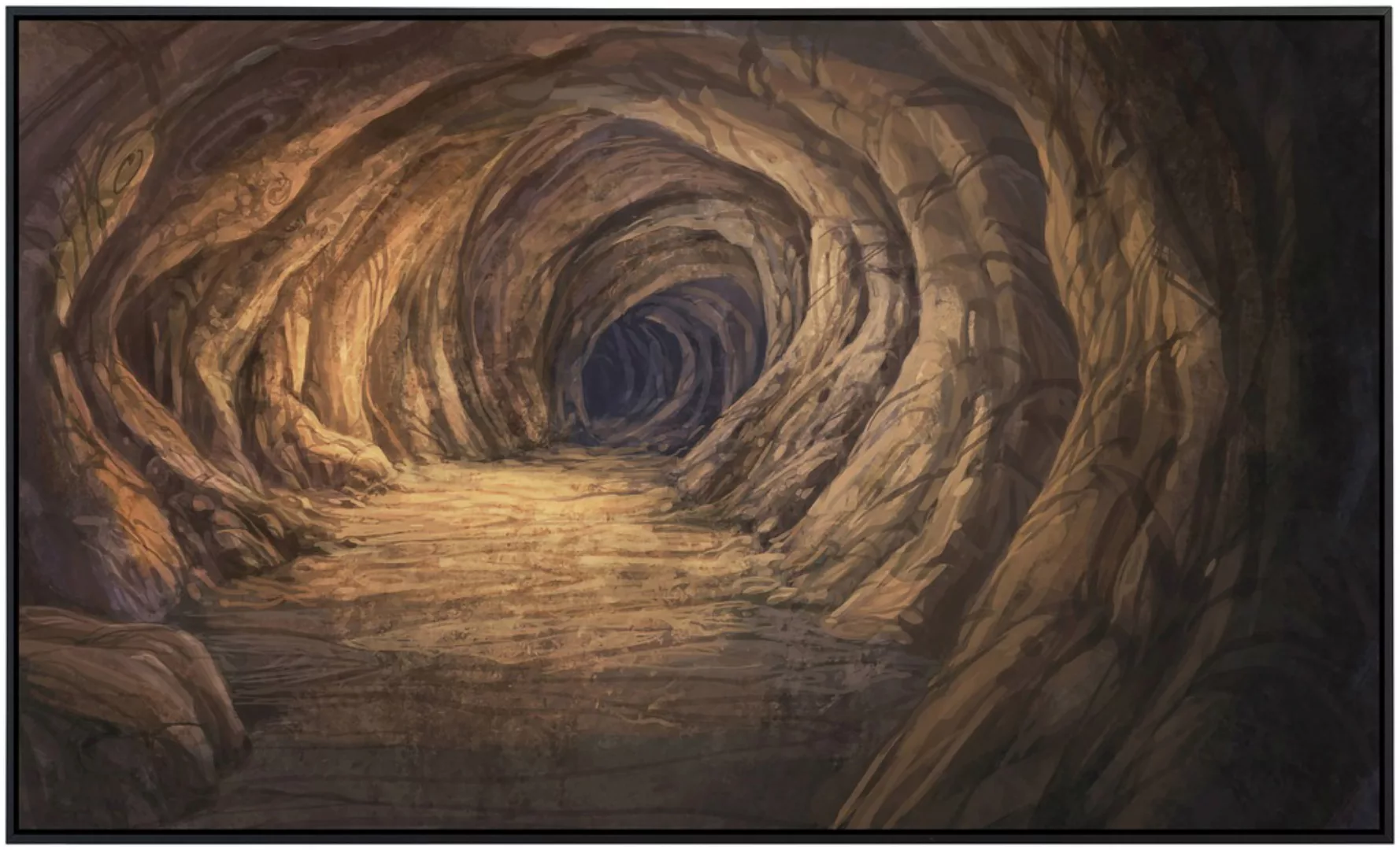 Papermoon Infrarotheizung »Steinhöhle«, sehr angenehme Strahlungswärme günstig online kaufen