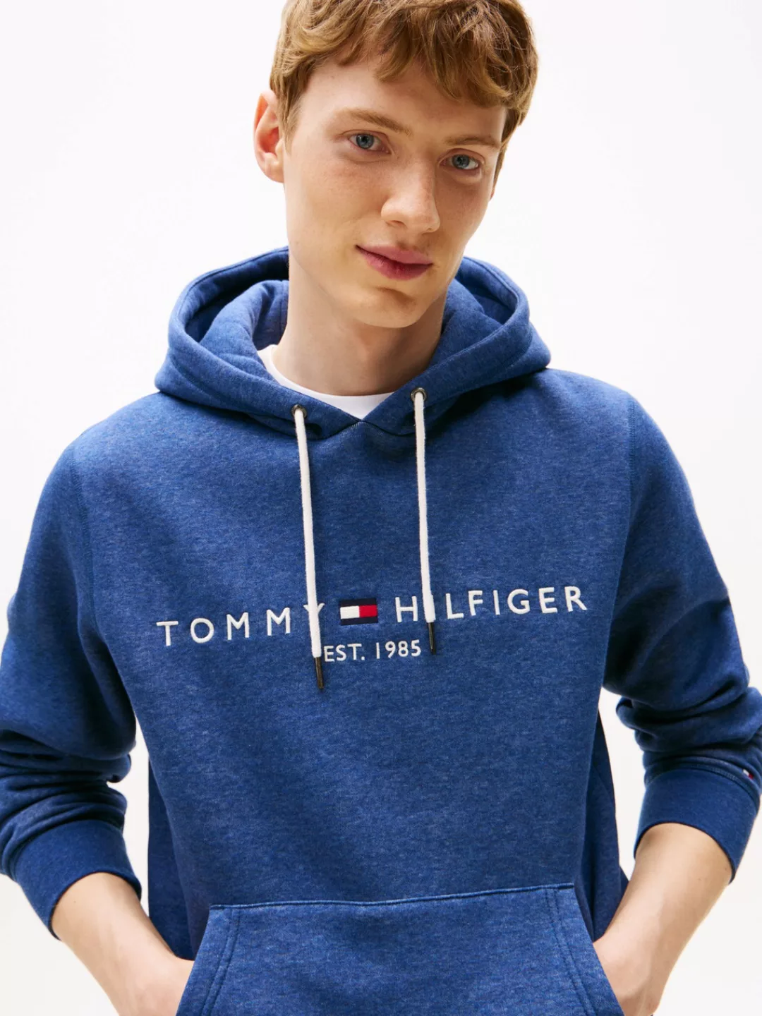 Tommy Hilfiger Kapuzensweatshirt "TOMMY LOGO HOODY mit Kapuze und Känguruta günstig online kaufen
