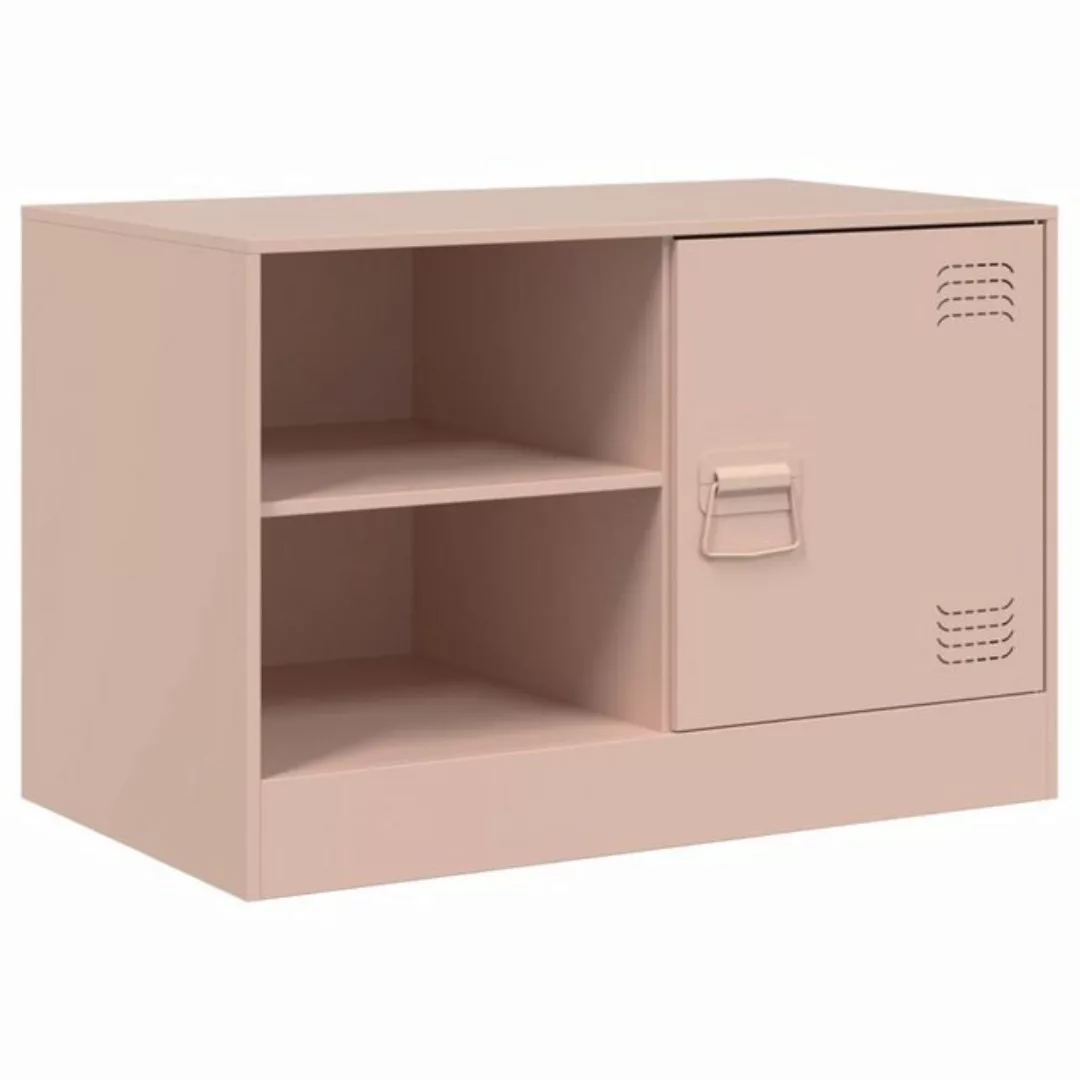 vidaXL Schrankmodule TV-Schrank Rosa 67x39x44 cm Stahl günstig online kaufen