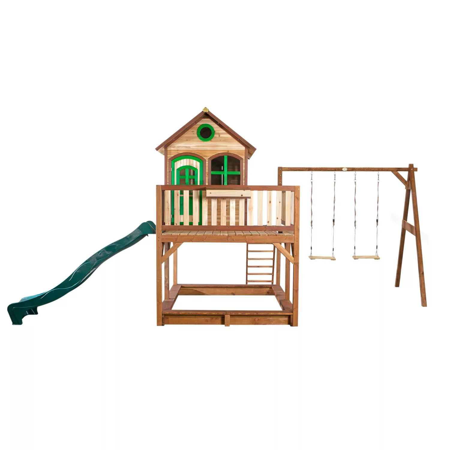 AXI Spielhaus Liam braun B/H/L: ca. 613x291x277 cm günstig online kaufen