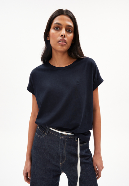 Armedangels T-Shirt IDAARA Damen T-Shirt Loose Fit aus Bio-Baumwolle (1-tlg günstig online kaufen