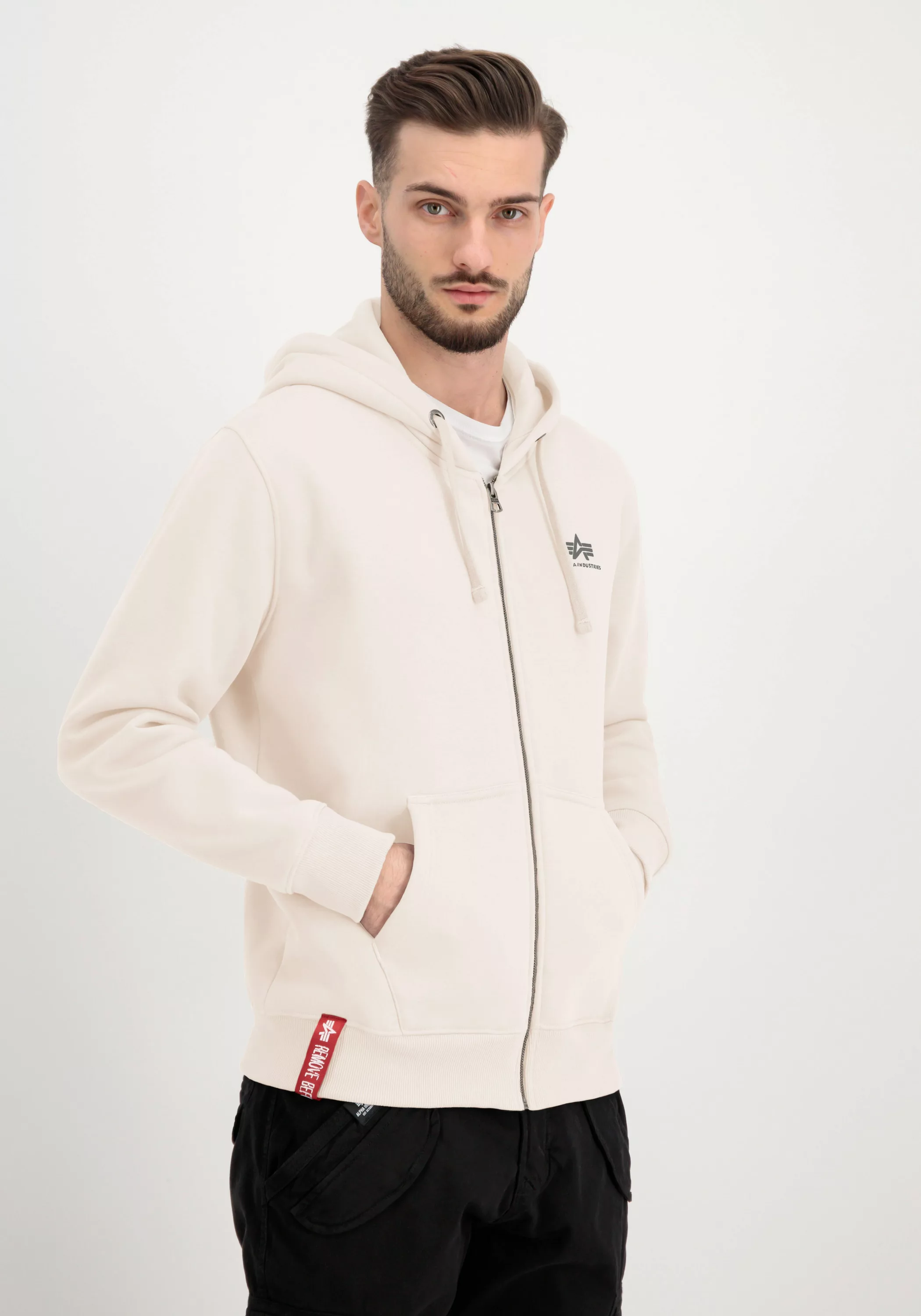 Alpha Industries Hoodie "Alpha Industries Men - Hoodies Basic Zip Hoody SL" günstig online kaufen