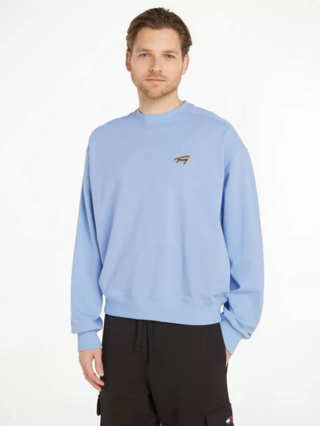 Tommy Jeans Sweatshirt TJM BOXY SIGNATURE CREW günstig online kaufen