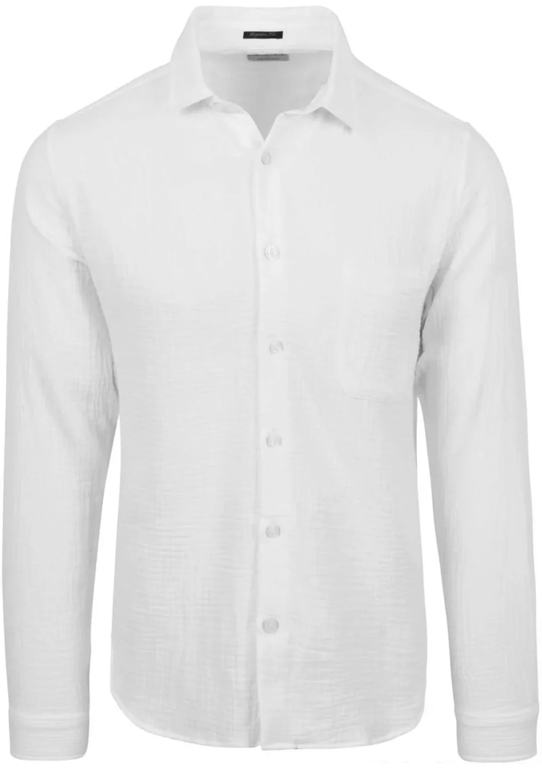 Dstrezzed Hemd Axton Weiß - Größe L günstig online kaufen