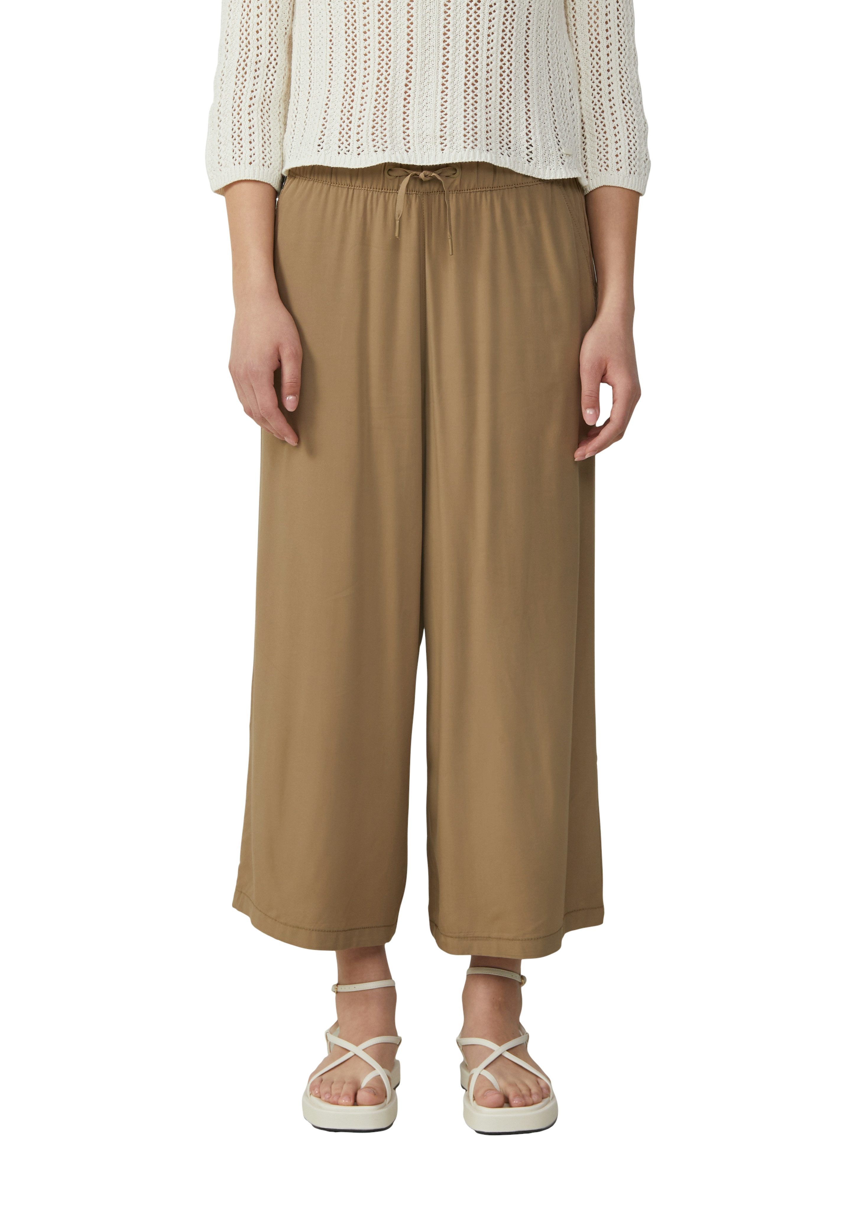 QS Culotte Sommerhose mit elastischem Bund günstig online kaufen