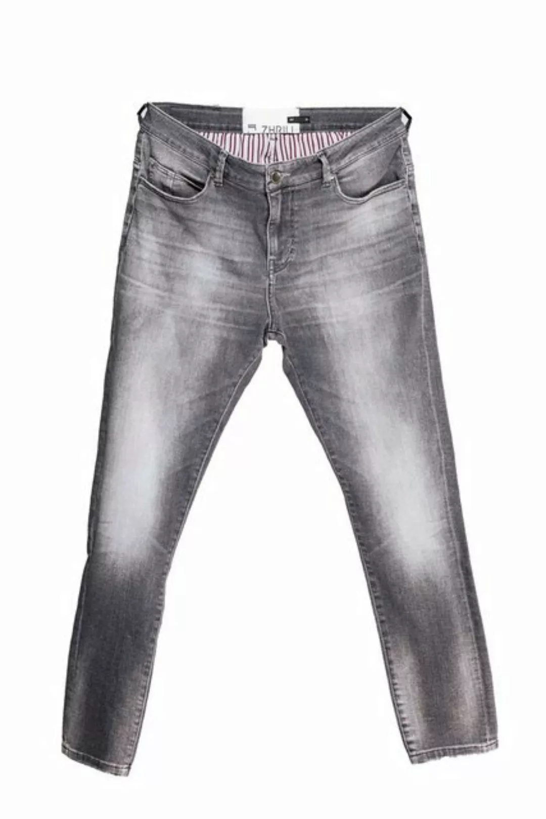 Zhrill 5-Pocket-Jeans Jeans JIM Grau angenehmer Tragekomfort günstig online kaufen