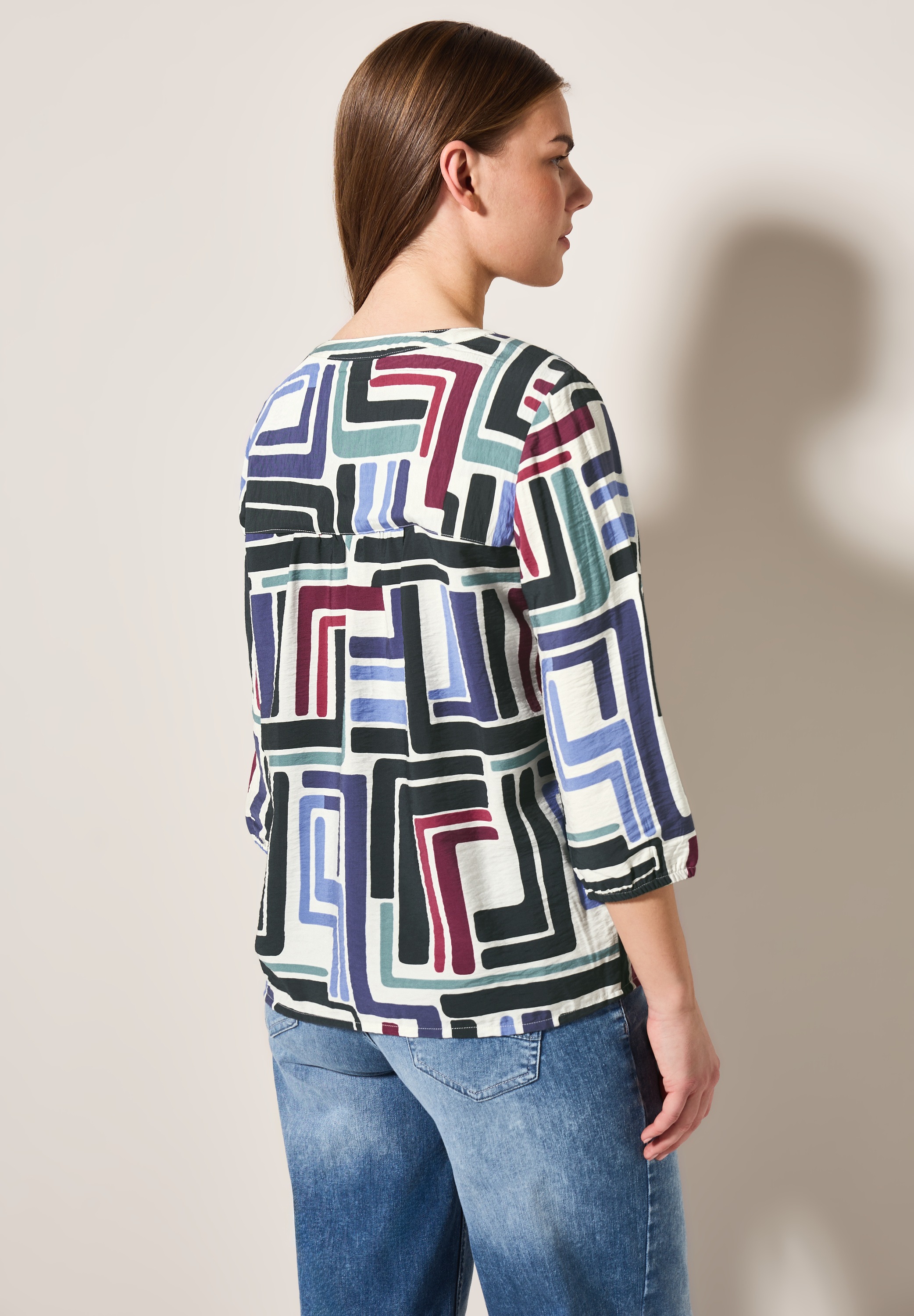 Cecil Klassische Bluse, mit 3/4 Ärmeln günstig online kaufen
