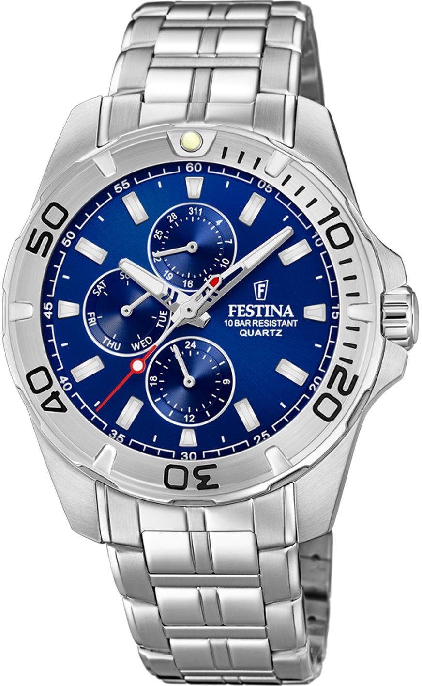 Festina Multifunktionsuhr F20445/2, Armbanduhr, Quarzuhr, Herrenuhr, günstig online kaufen