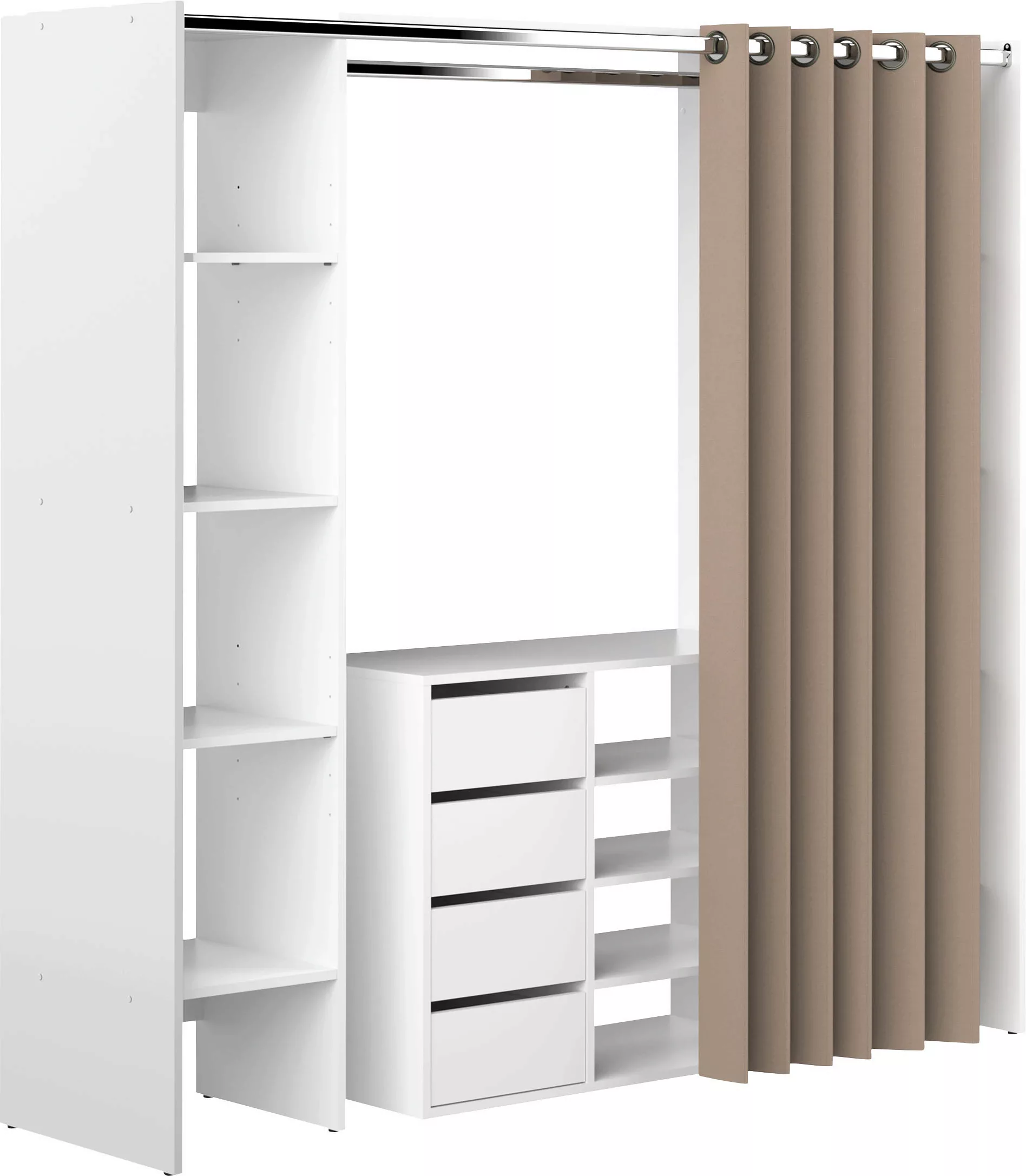 TemaHome Kleiderschrank "TOM", ausziehbar auf 185,3 cm günstig online kaufen