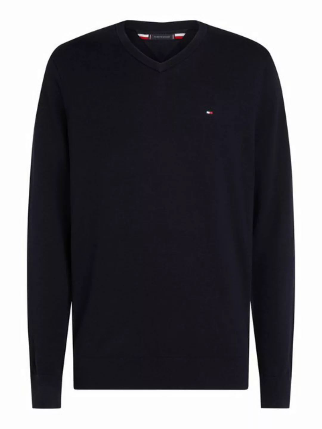 Tommy Hilfiger Strickpullover ESSENTIAL COTTON V NECK günstig online kaufen