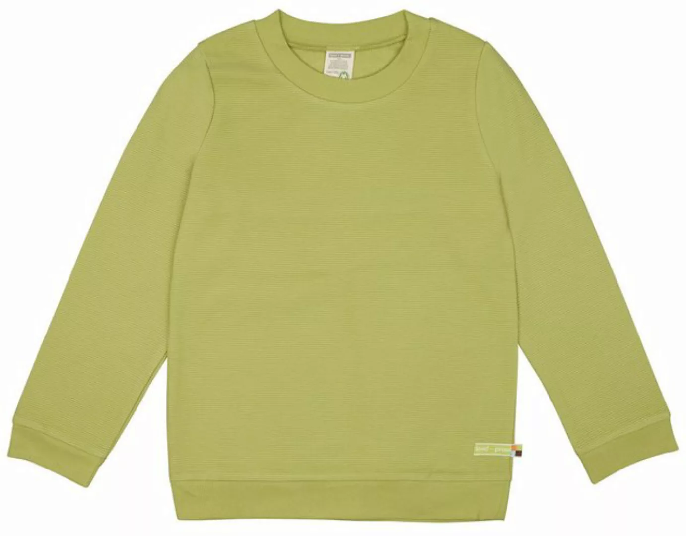 loud + proud Sweatshirt mit Rippenstruktur Bio Baumwolle, GOTS günstig online kaufen