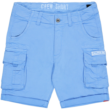 Alpha Industries  Shorts Crew Short - mediteranian blue günstig online kaufen