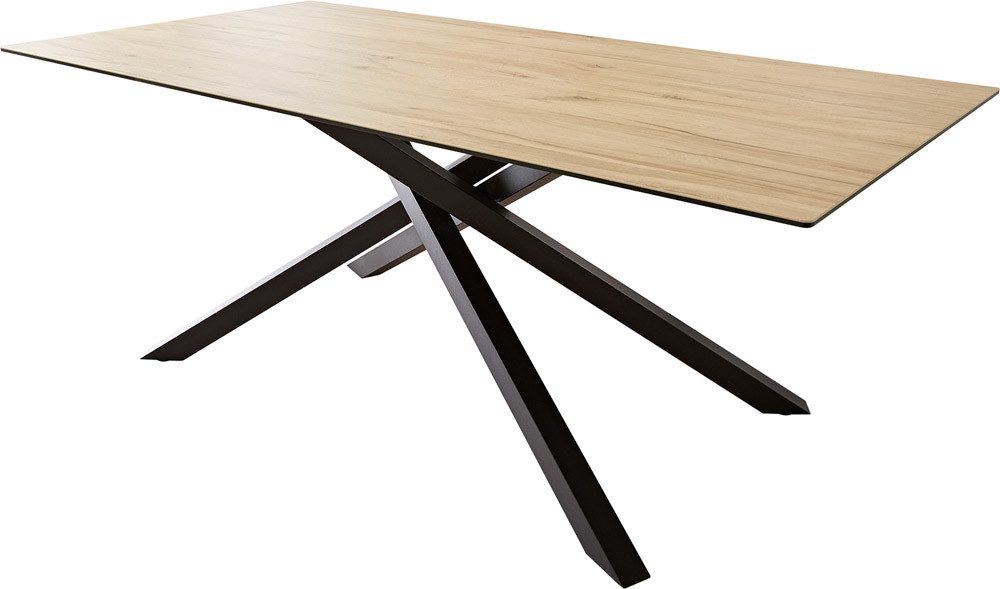 DELIFE Esstisch Edge, Keramik Laminam® Sabbia günstig online kaufen