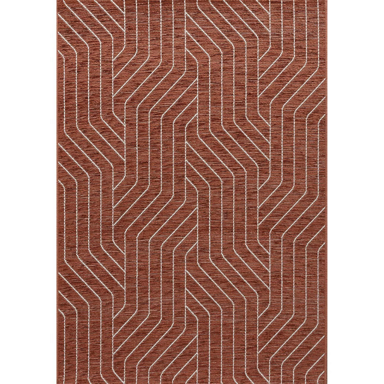 Teppich Velvet wool/rust 120x170cm, 120 x 180 cm günstig online kaufen